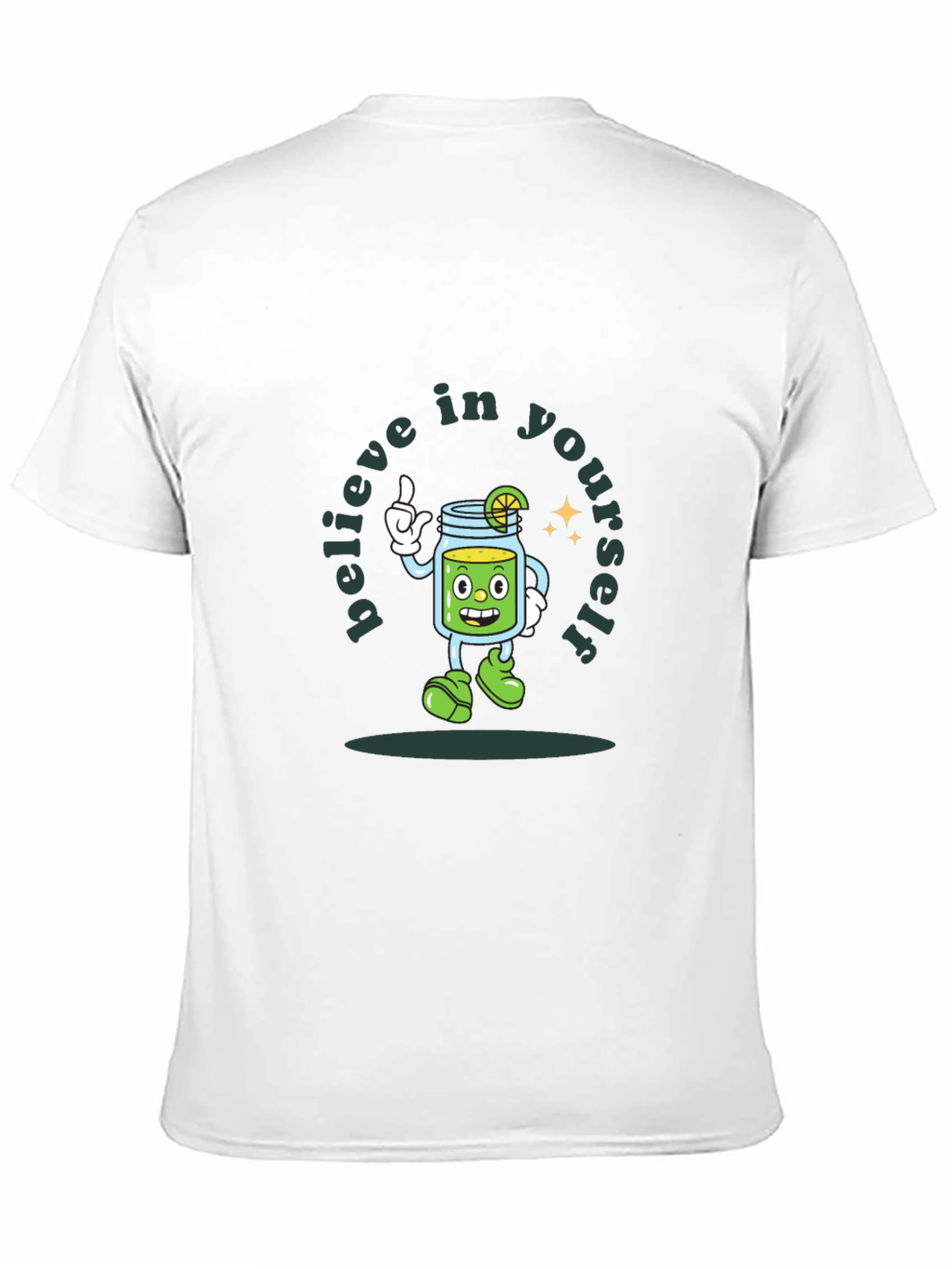 Believe In Yourself T-Shirt - Cute Cartoon Design