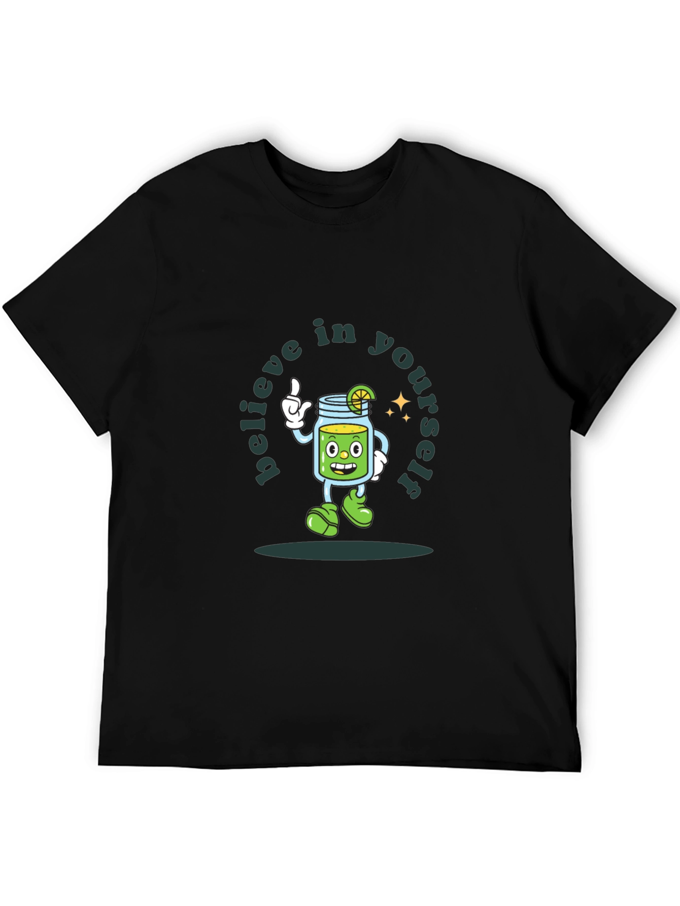 Believe In Yourself T-Shirt - Cute Cartoon Design