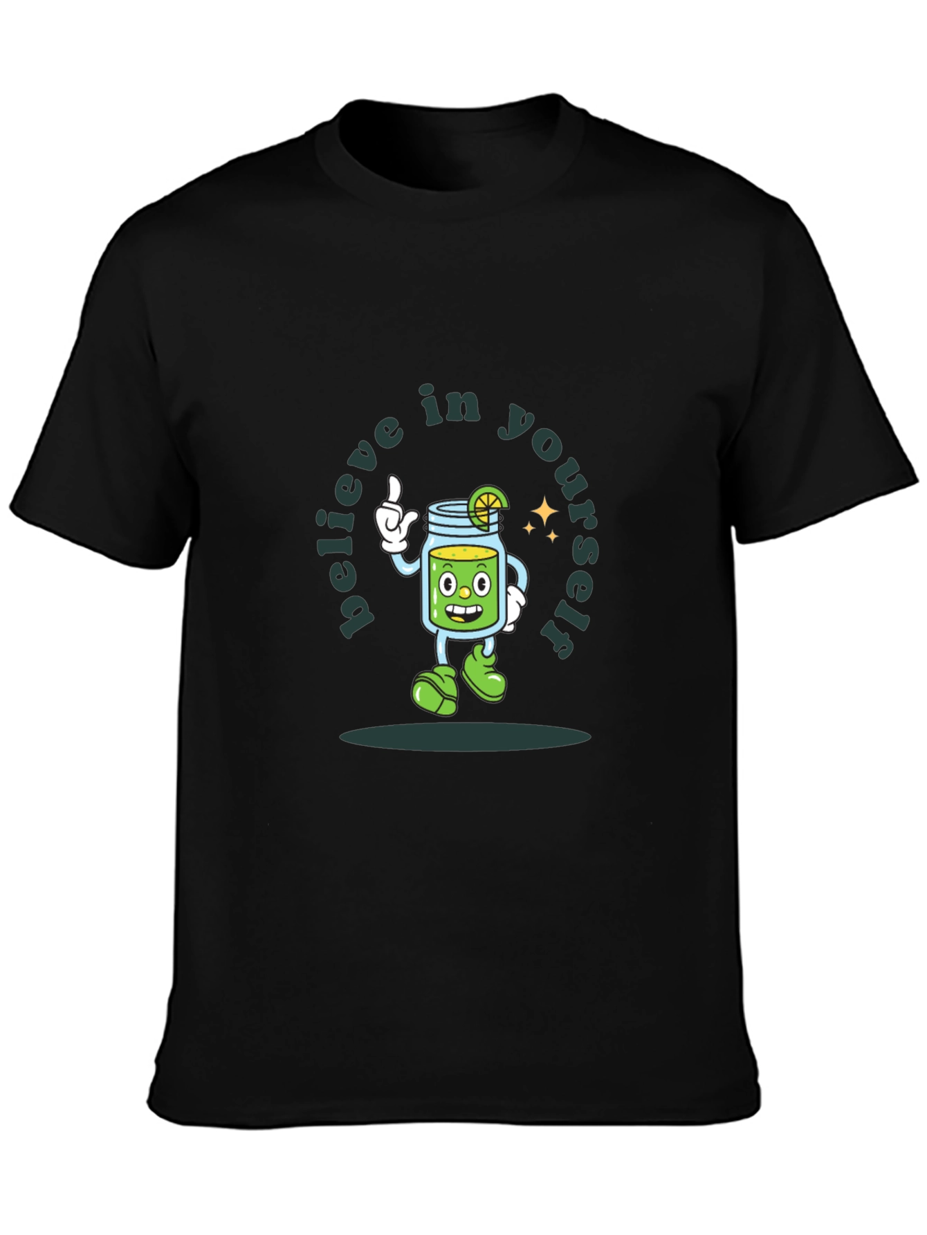 Believe In Yourself T-Shirt - Cute Cartoon Design