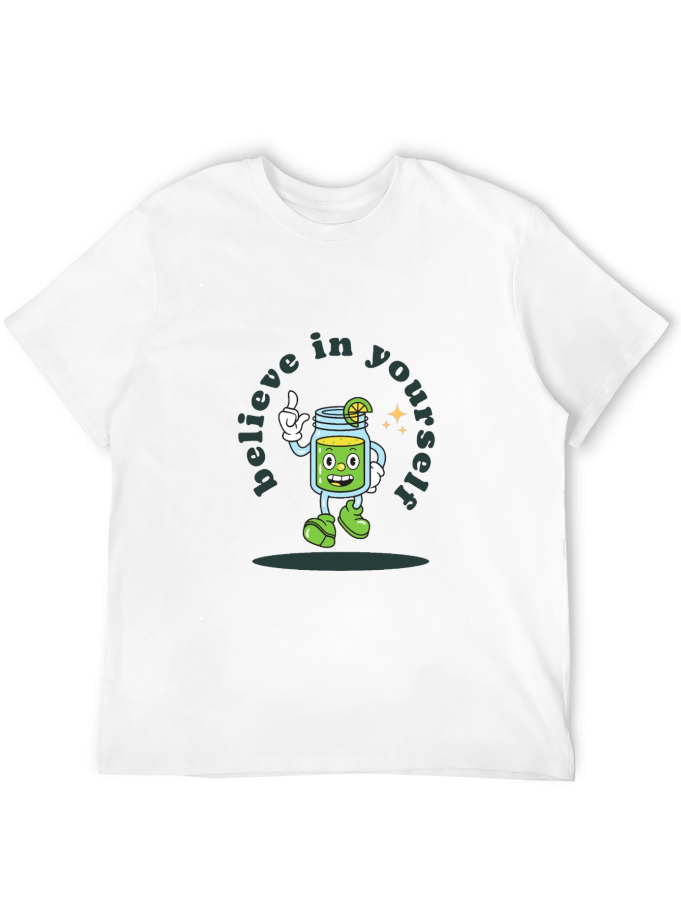 Believe In Yourself T-Shirt - Cute Cartoon Design