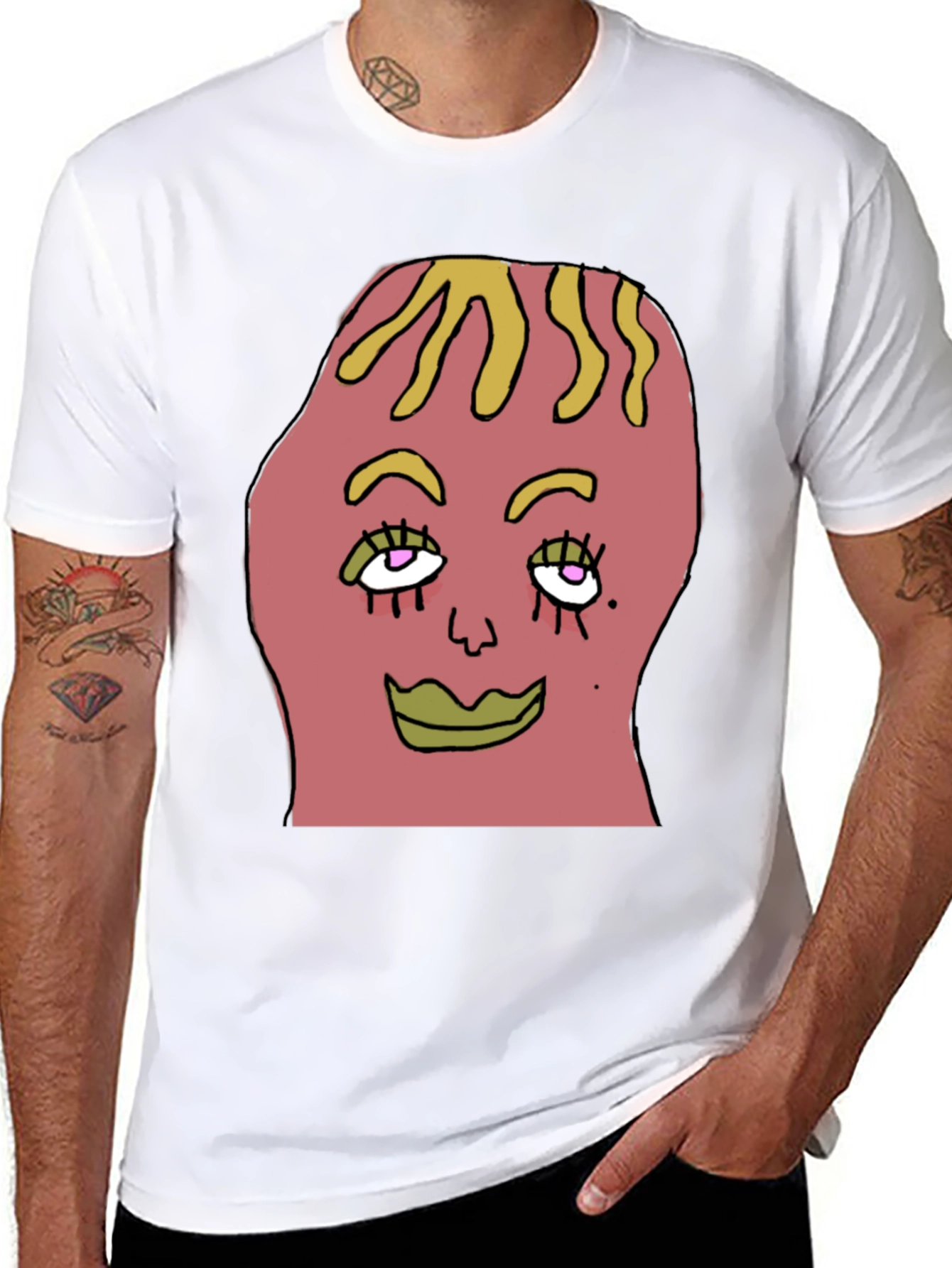 Unique Cartoon Character T-Shirt