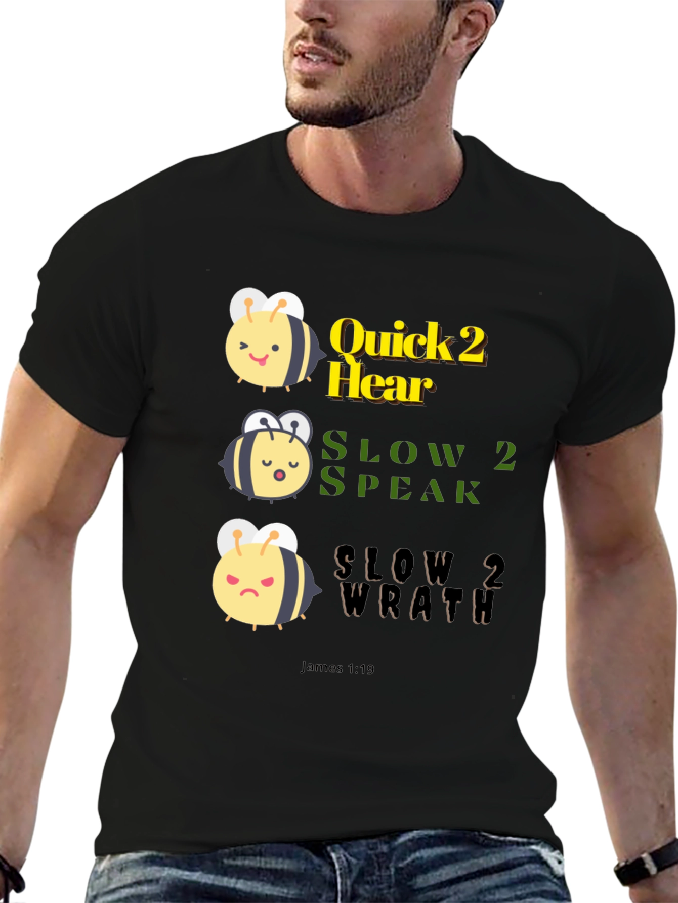 Quick to Hear Christian T-Shirt