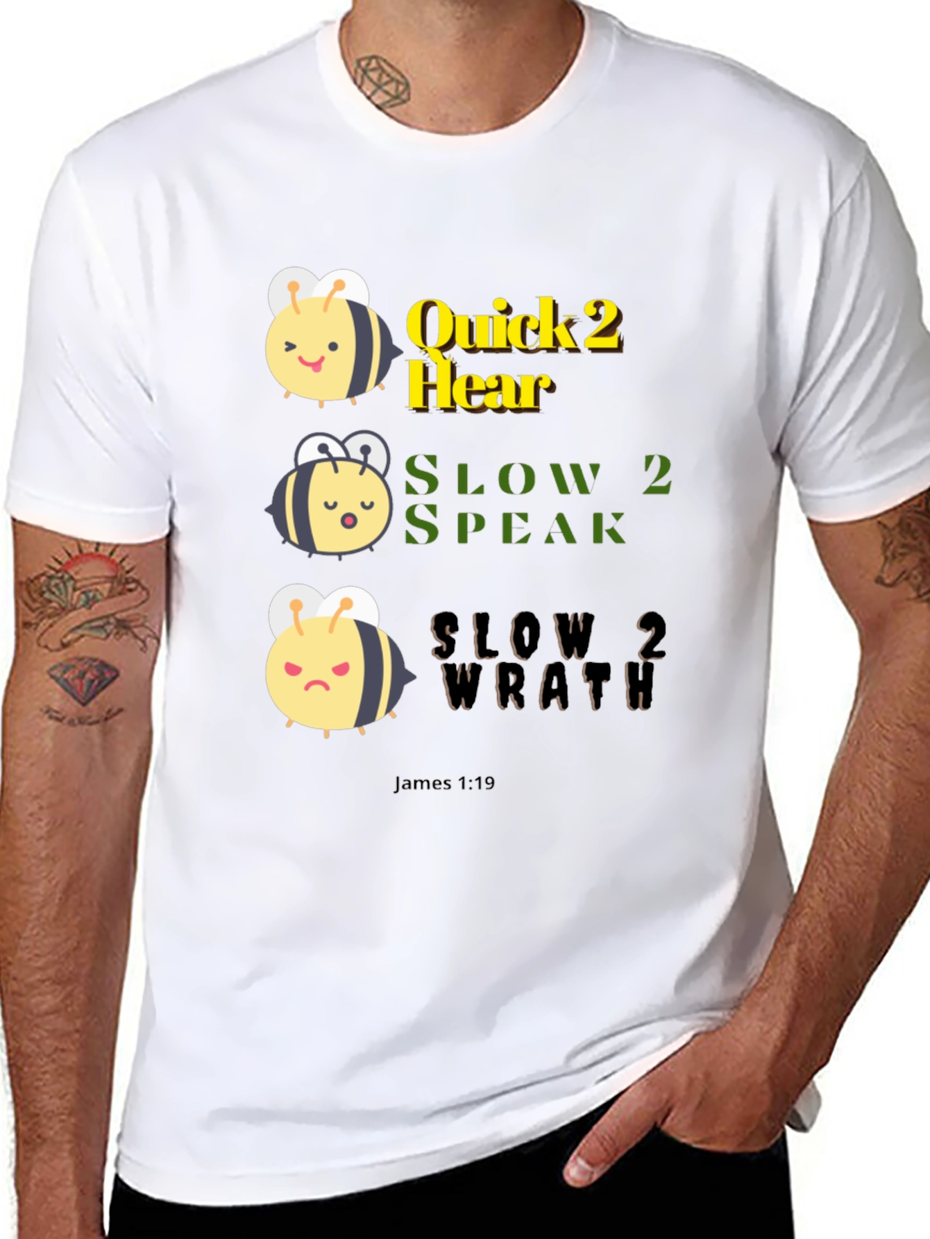 Quick to Hear Christian T-Shirt