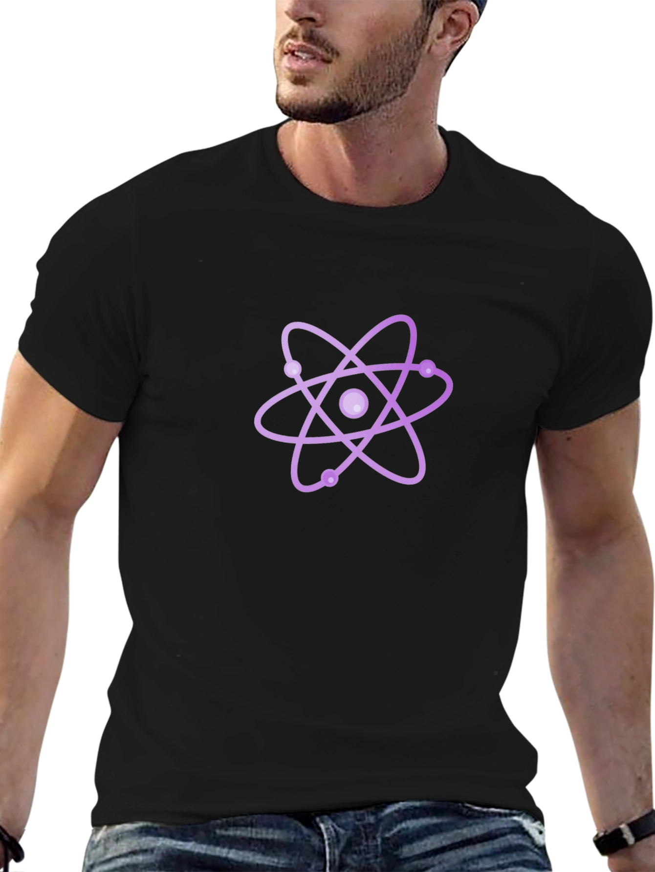 Atom Graphic Tee - Science Style