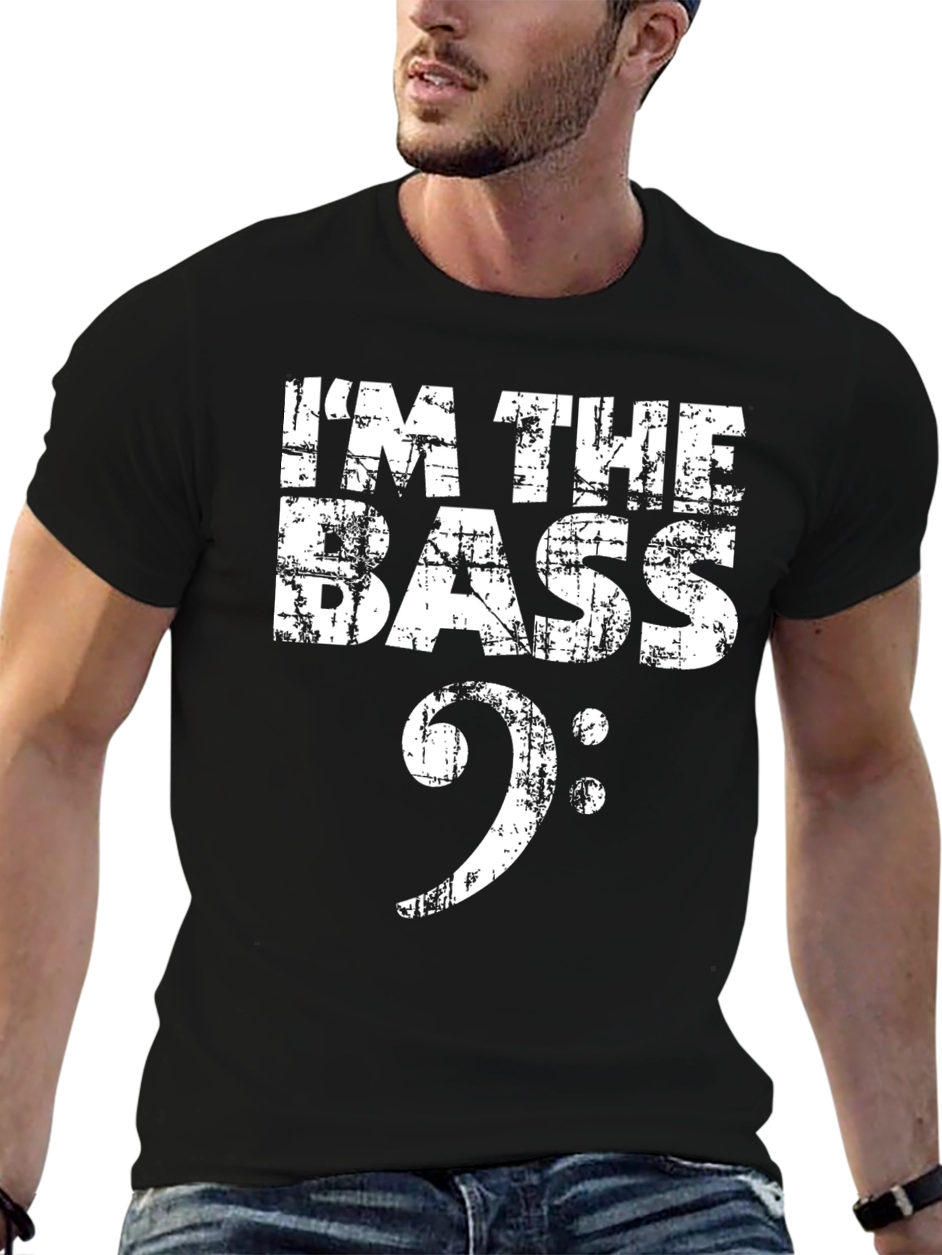 Im the Bass Clef T-Shirt - Musician Tee