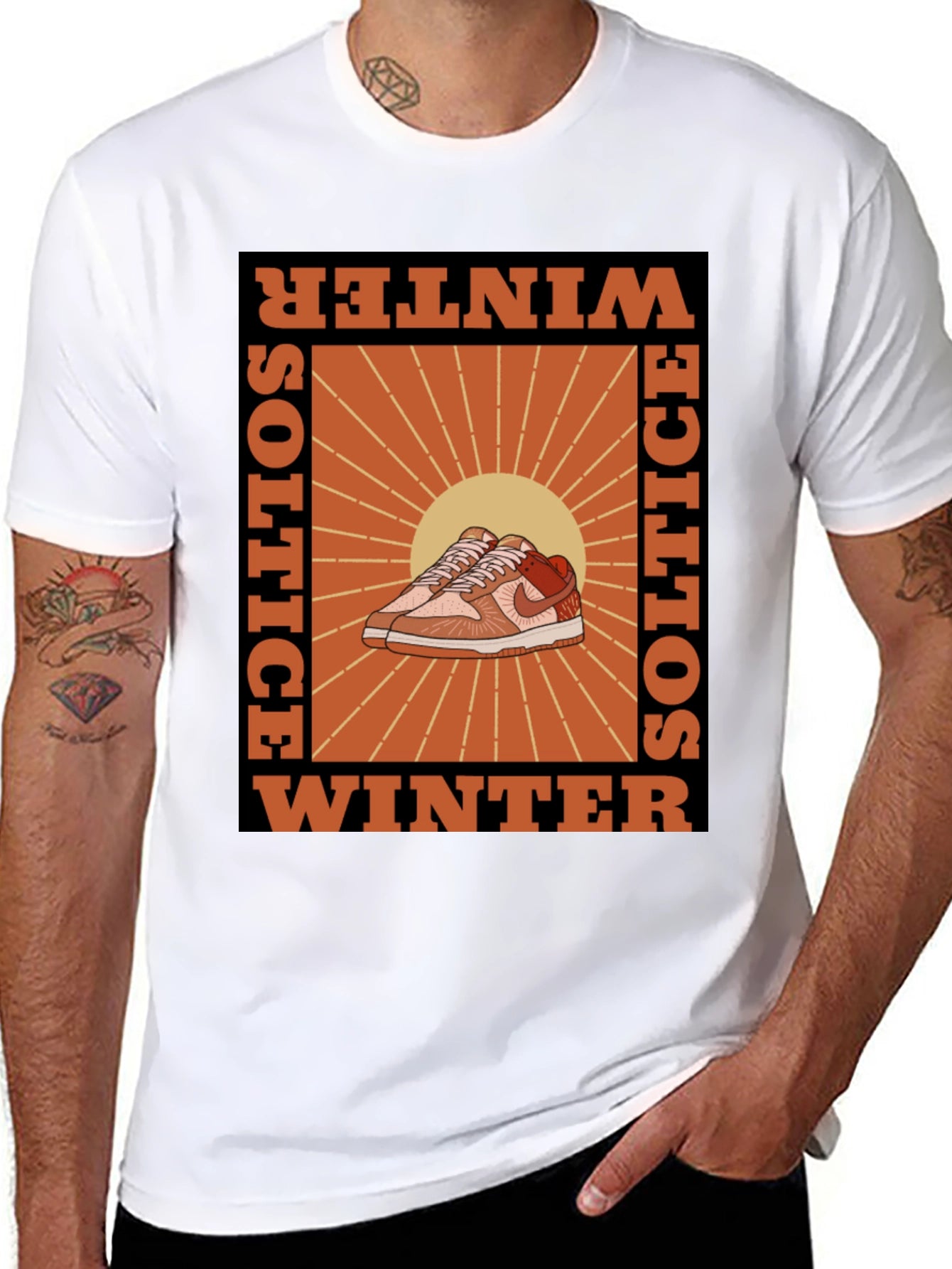 Winter Solstice Sneaker Graphic Tee