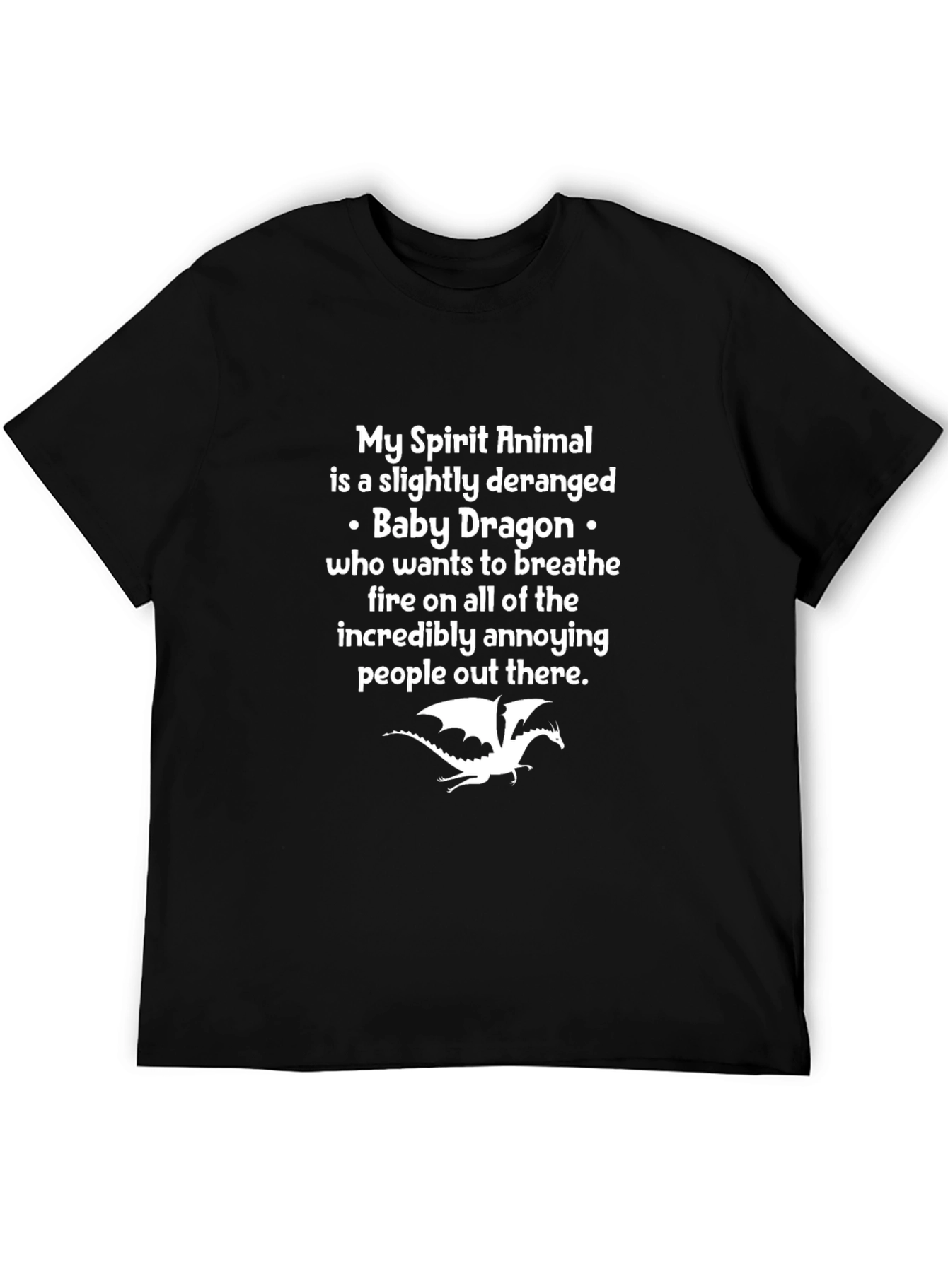 Deranged Baby Dragon Graphic Tee