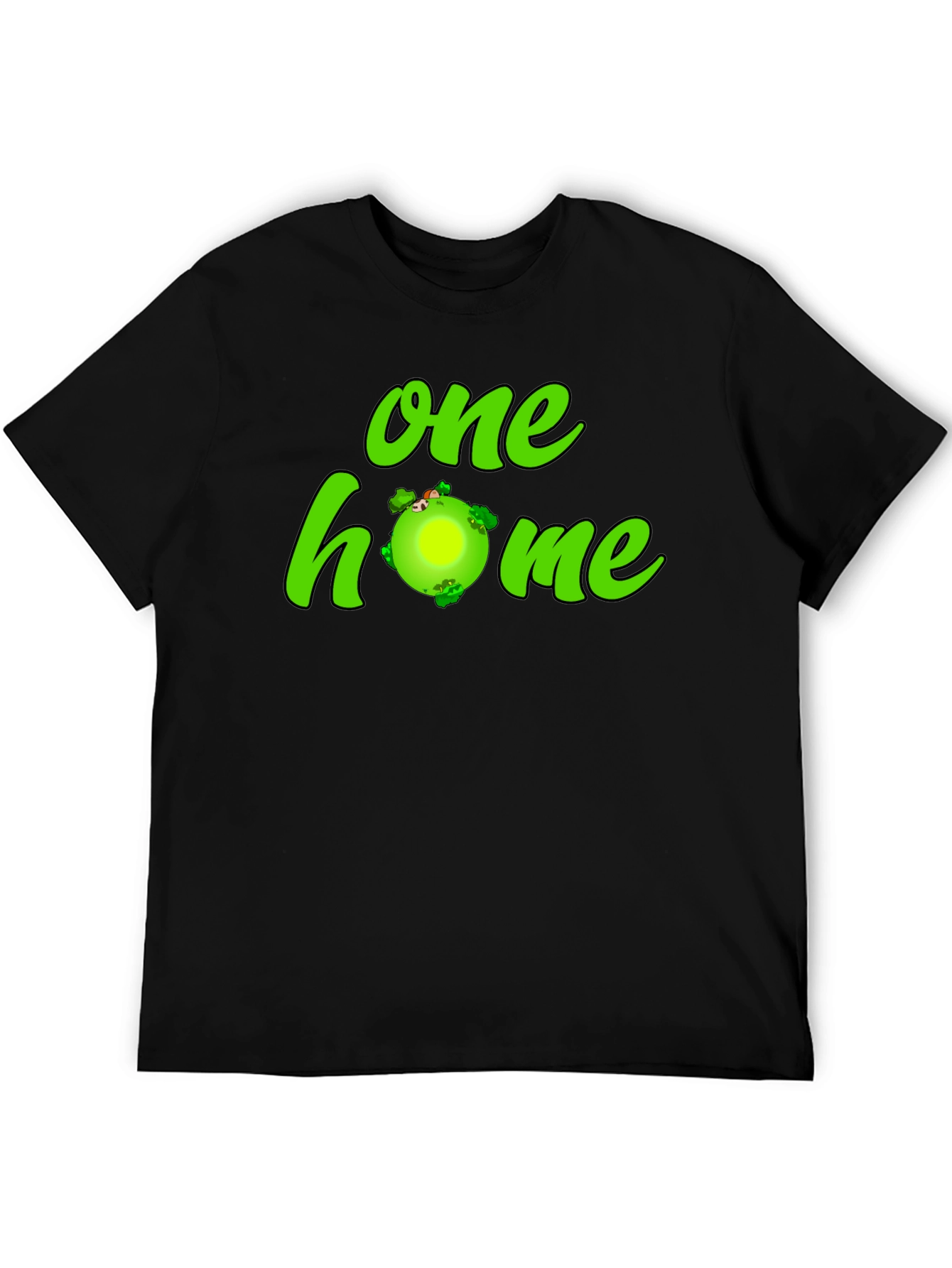 One Home Earth Graphic T-Shirt