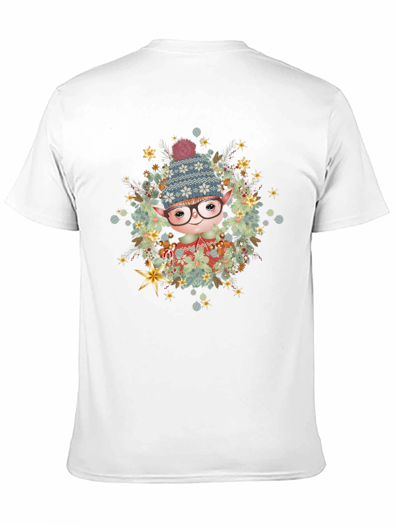 Holiday Elf T-Shirt - Festive Christmas Tee