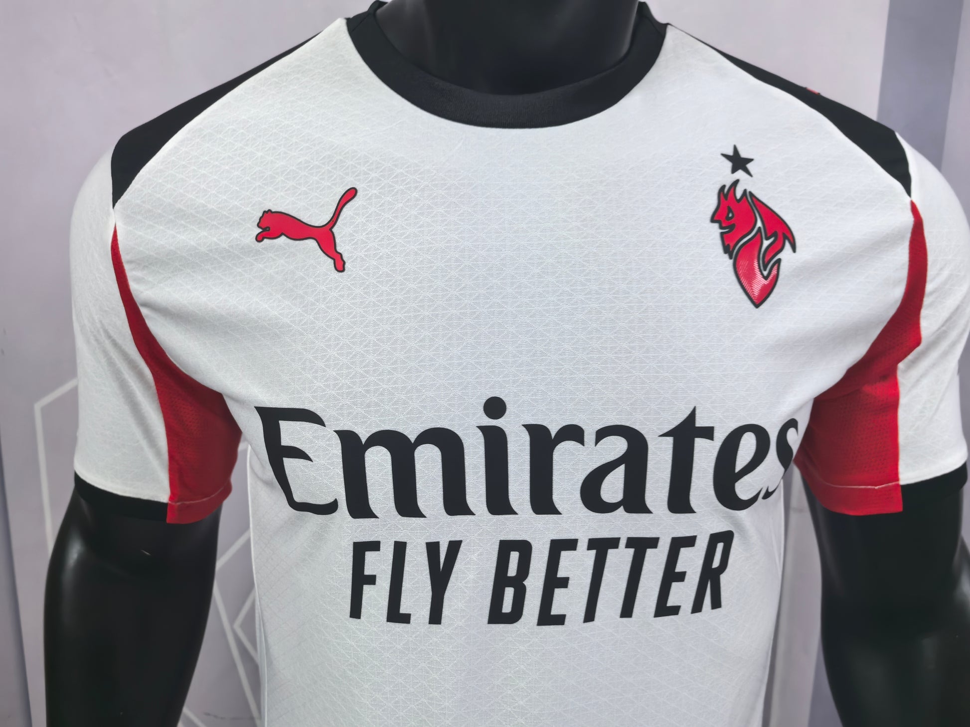 AC Milan 25-26 White Player Version Soccer Jersey