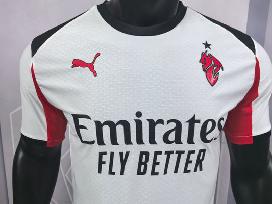 AC Milan 25-26 White Player Version Soccer Jersey