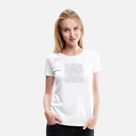 Abstract Aztec Talisman pattern