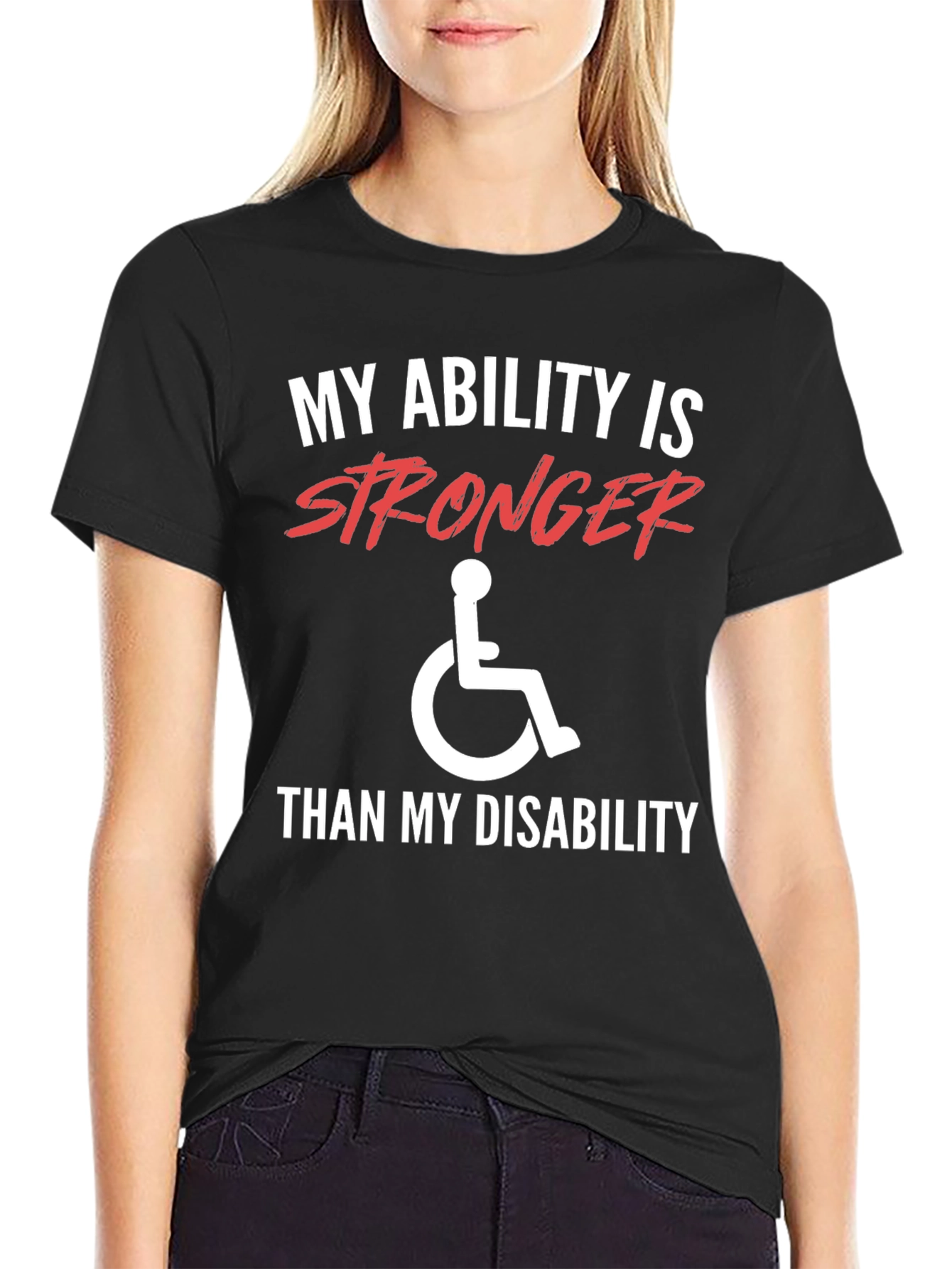 Ability Stronger Than Disability T-Shirt