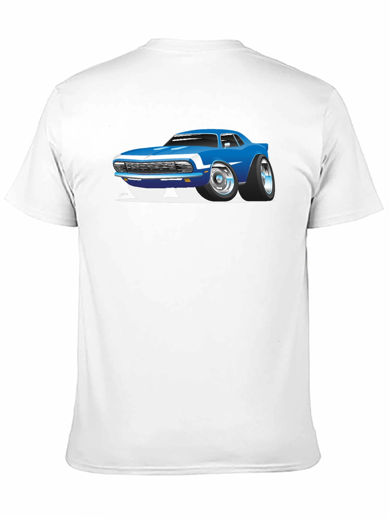 Cool Car Graphic Black T-Shirt