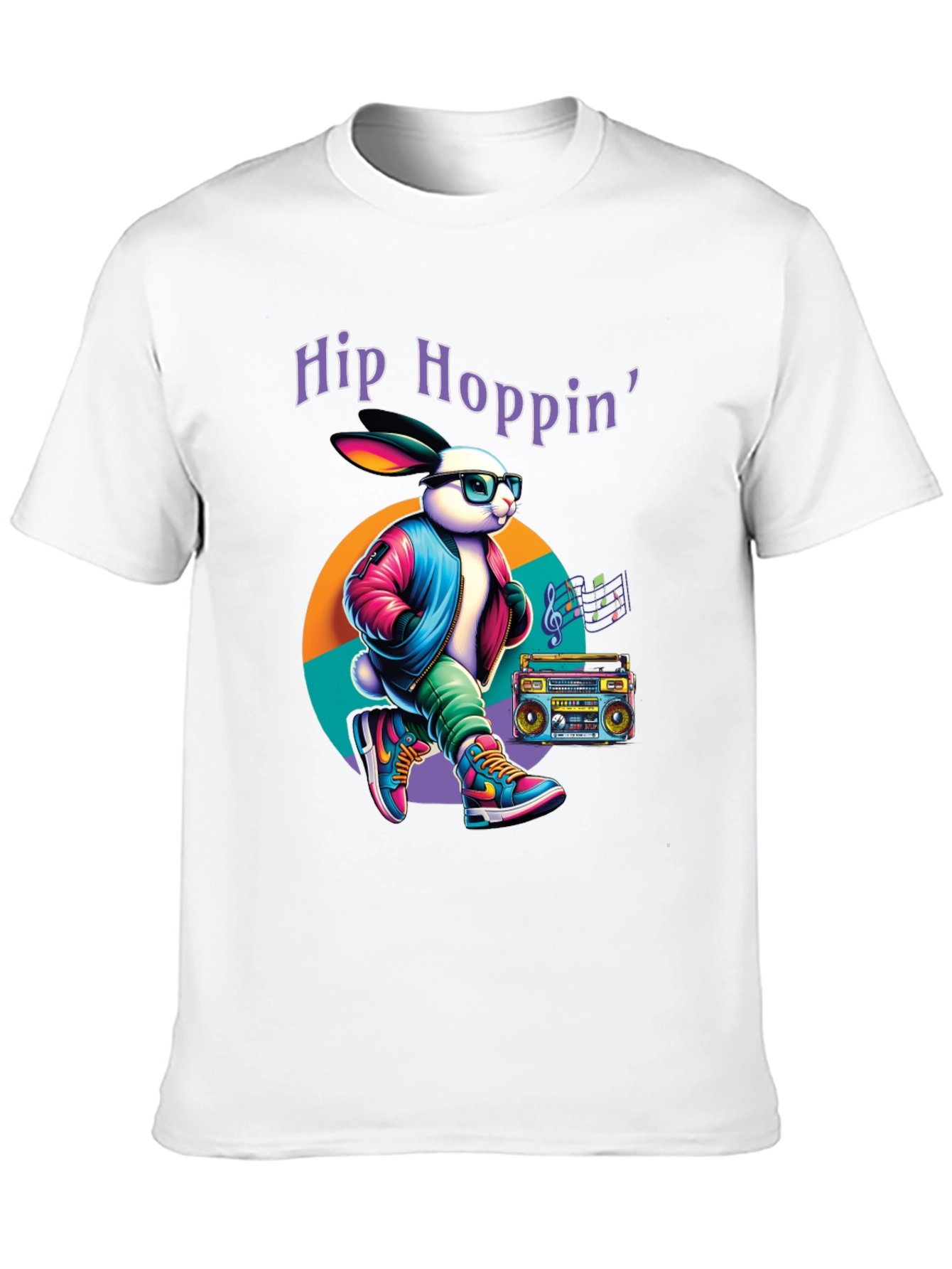 Hip Hoppin Rabbit Graphic Tee