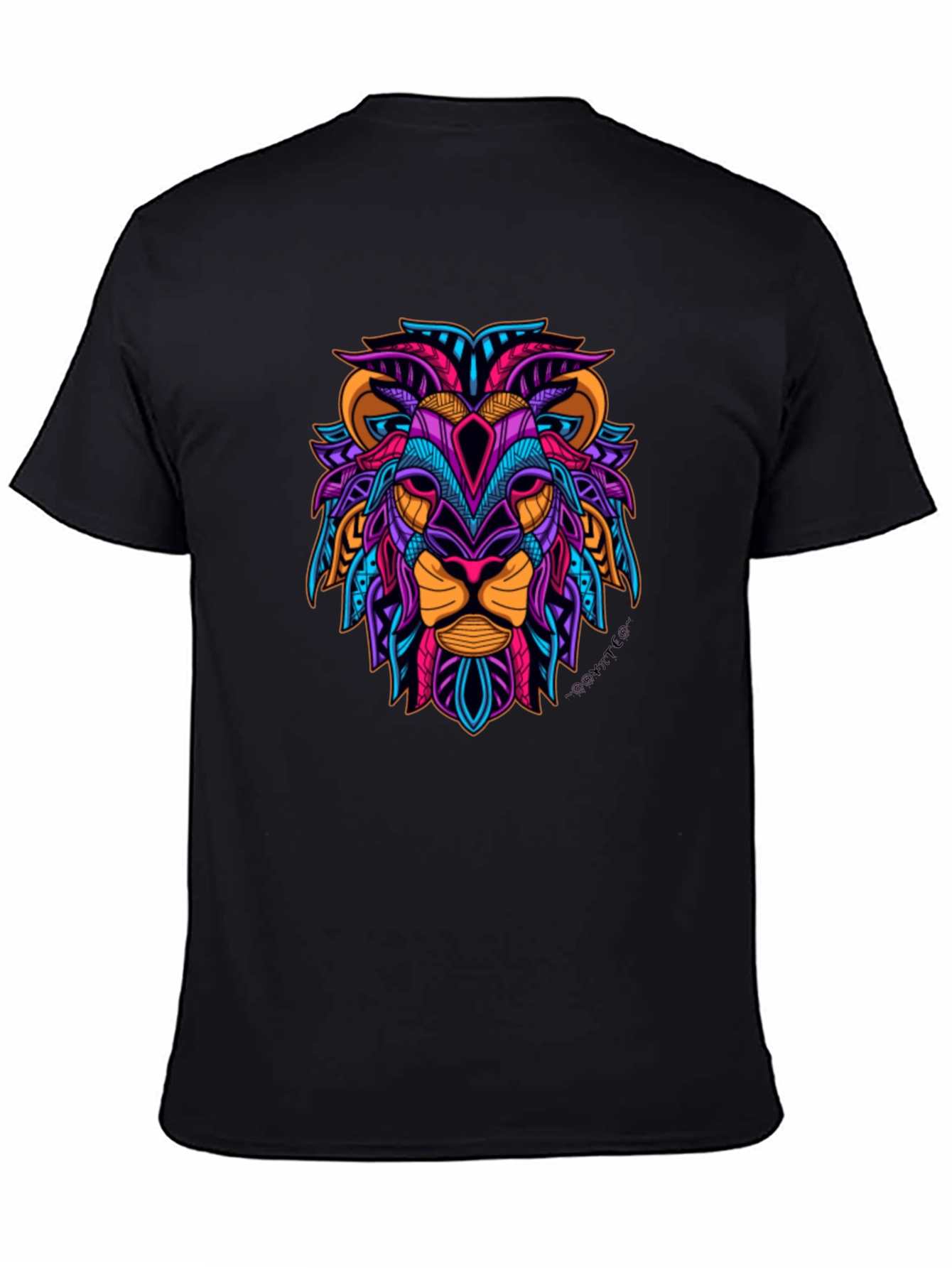 Vibrant Lion Graphic Tee - Bold Style