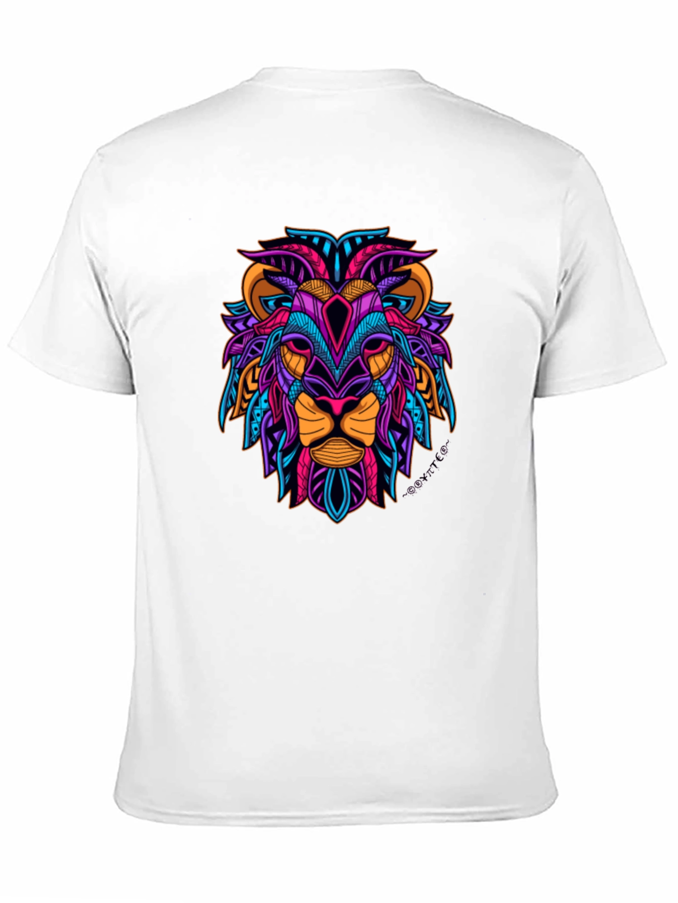Vibrant Lion Graphic Tee - Bold Style
