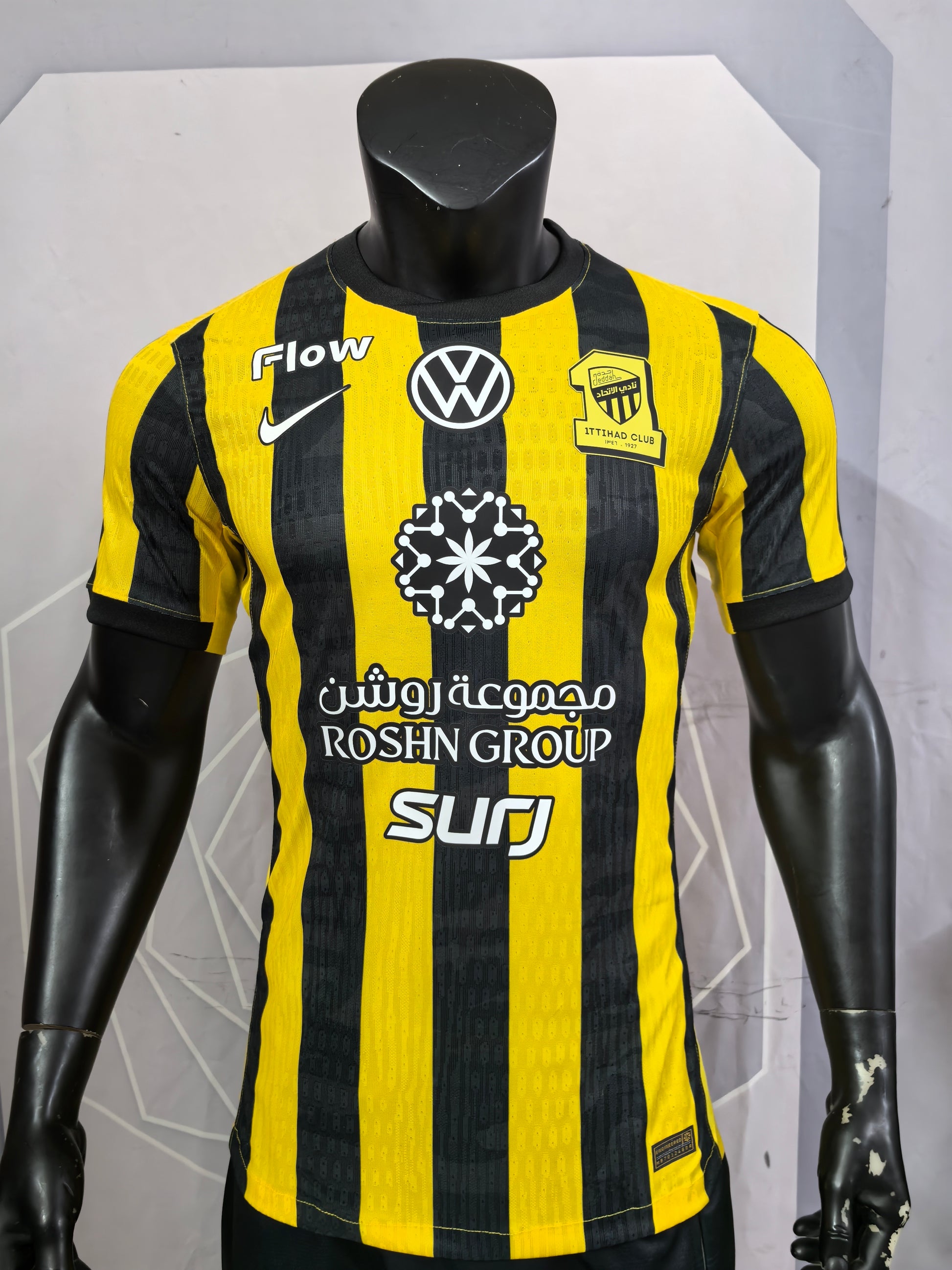 Al Ittihad 25-26 Home Player Version Soccer Jersey