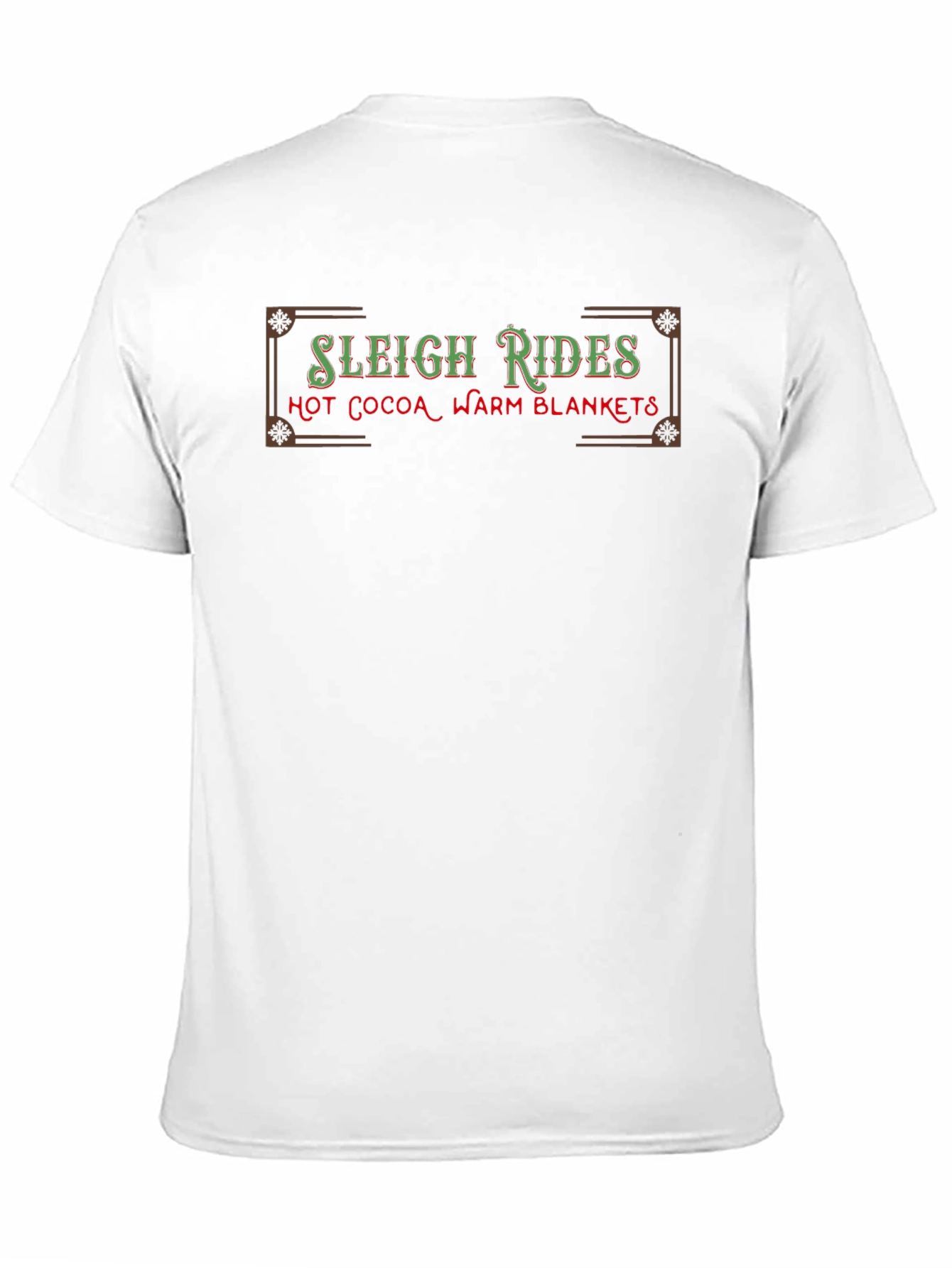 Sleigh Rides Hot Cocoa T-Shirt - Holiday Season Apparel