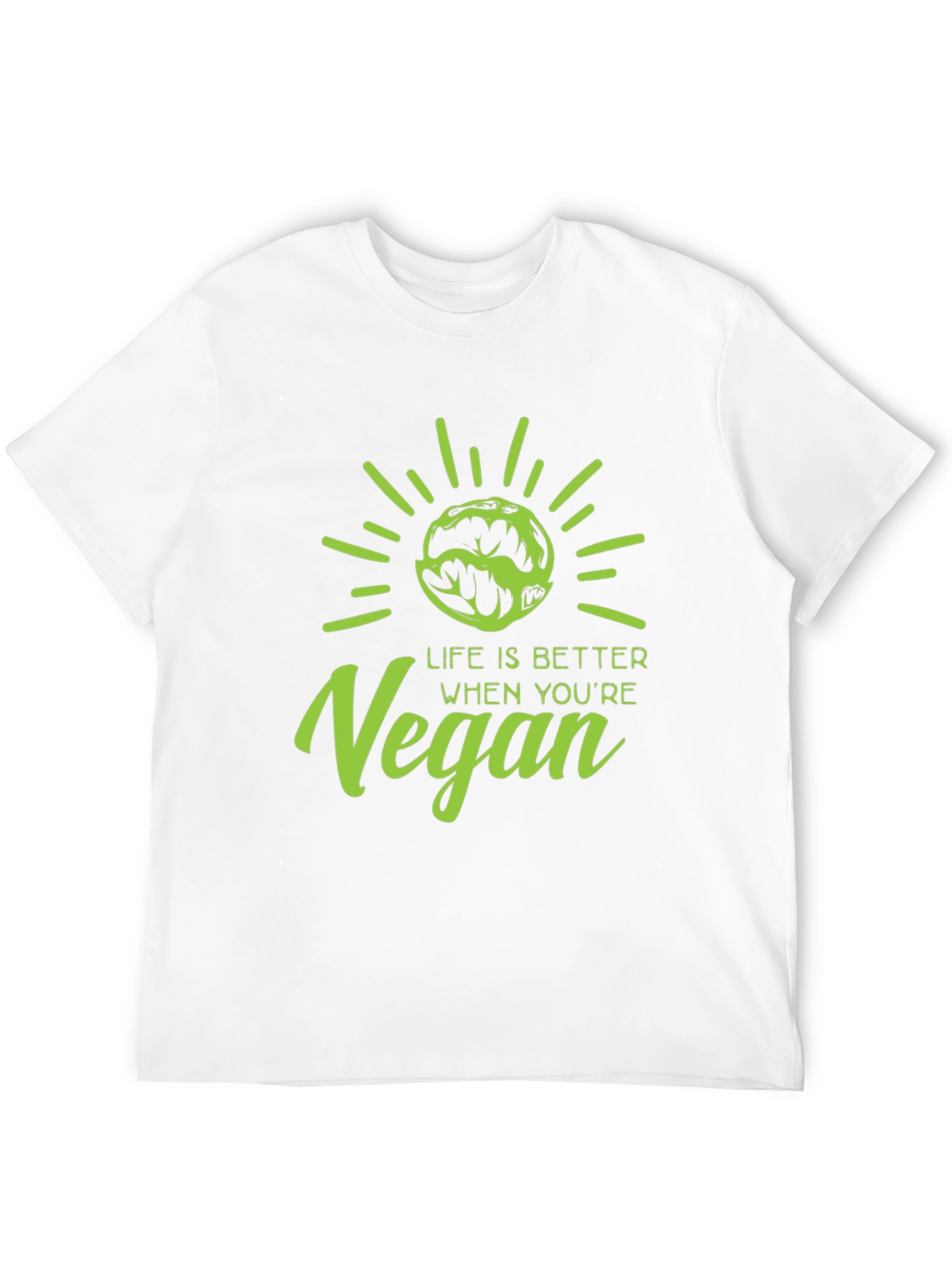 Vegan Life T-Shirt - Black