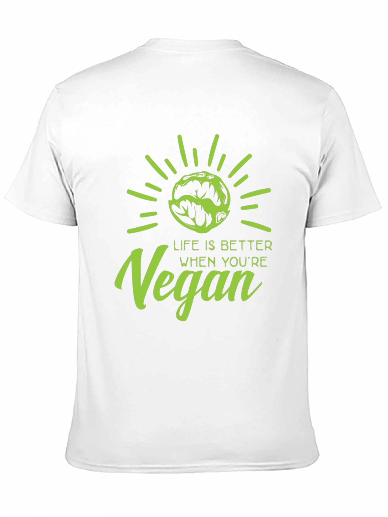 Vegan Life T-Shirt - Black