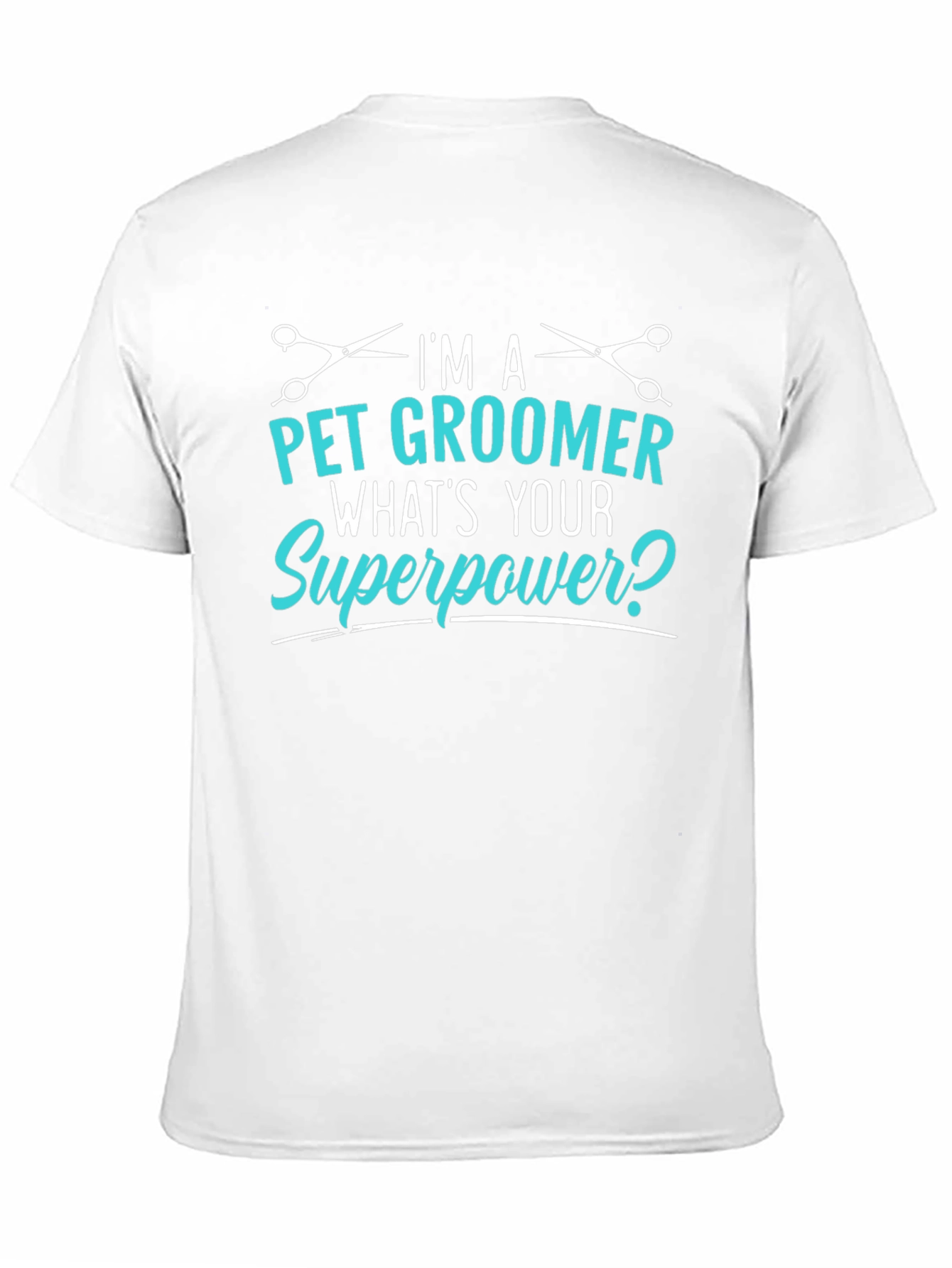 Pet Groomer Superpower T-Shirt - Black