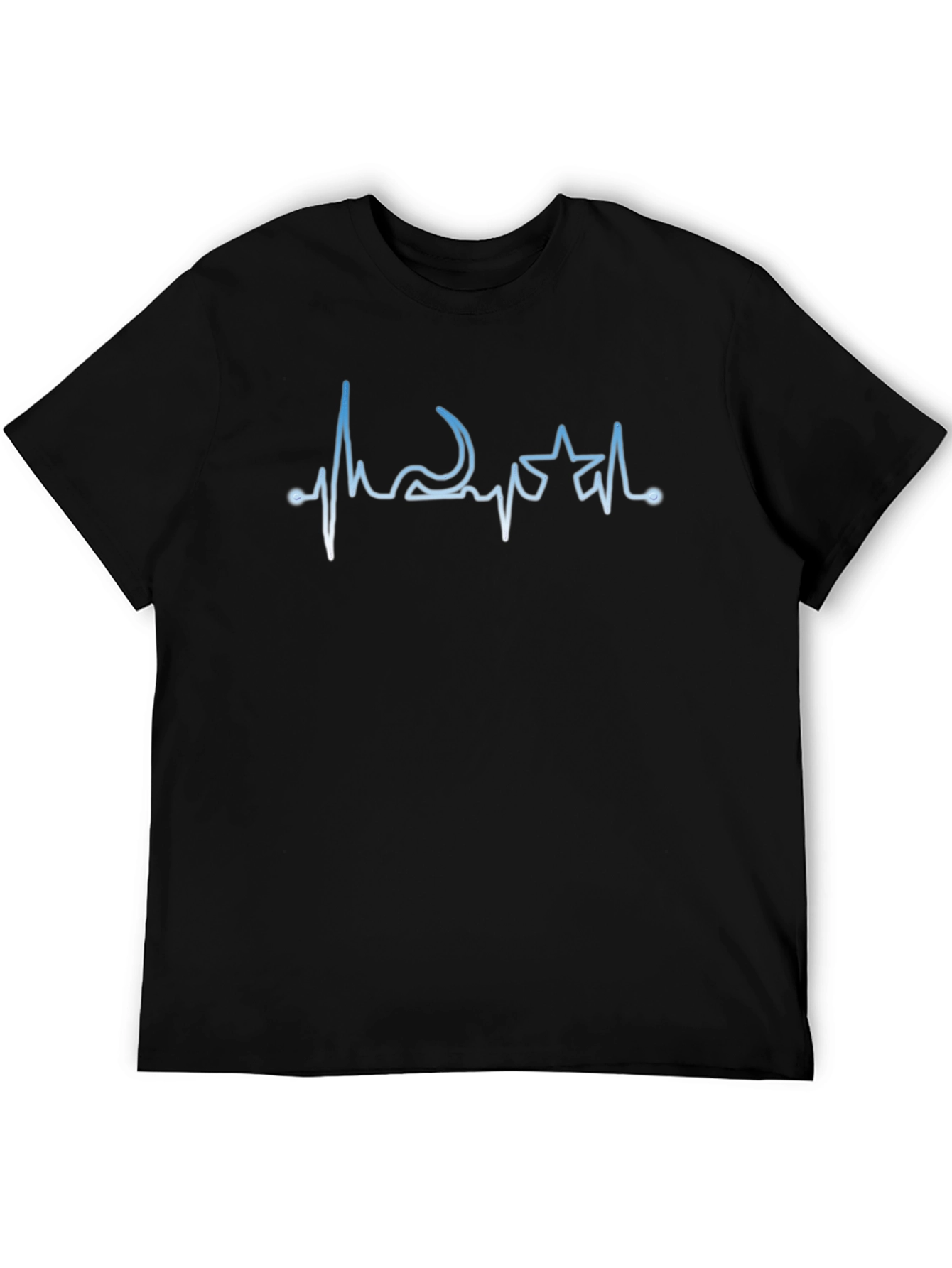 Soviet Heartbeat T-Shirt - Hammer and Sickle Star Pulse