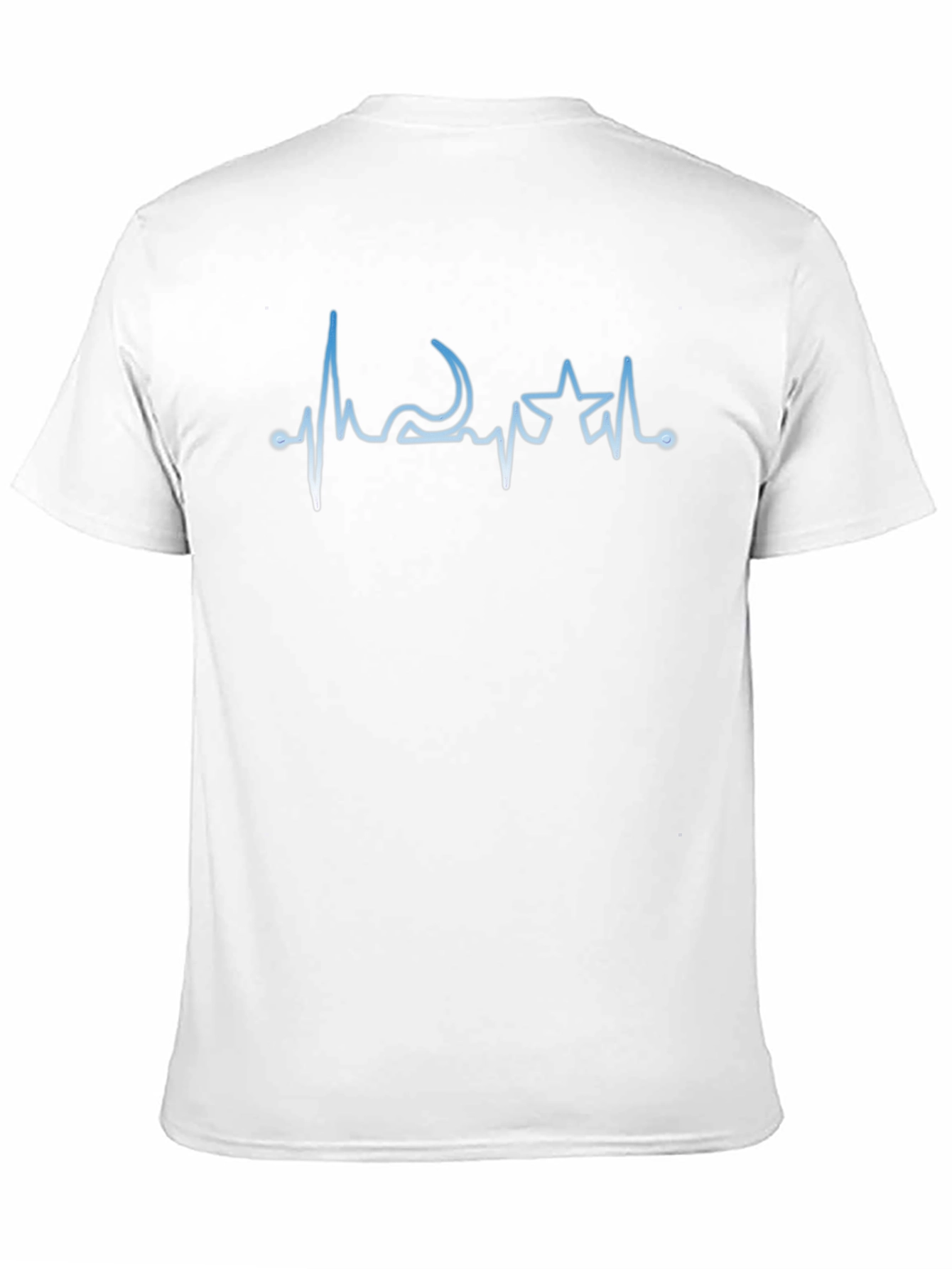 Soviet Heartbeat T-Shirt - Hammer and Sickle Star Pulse