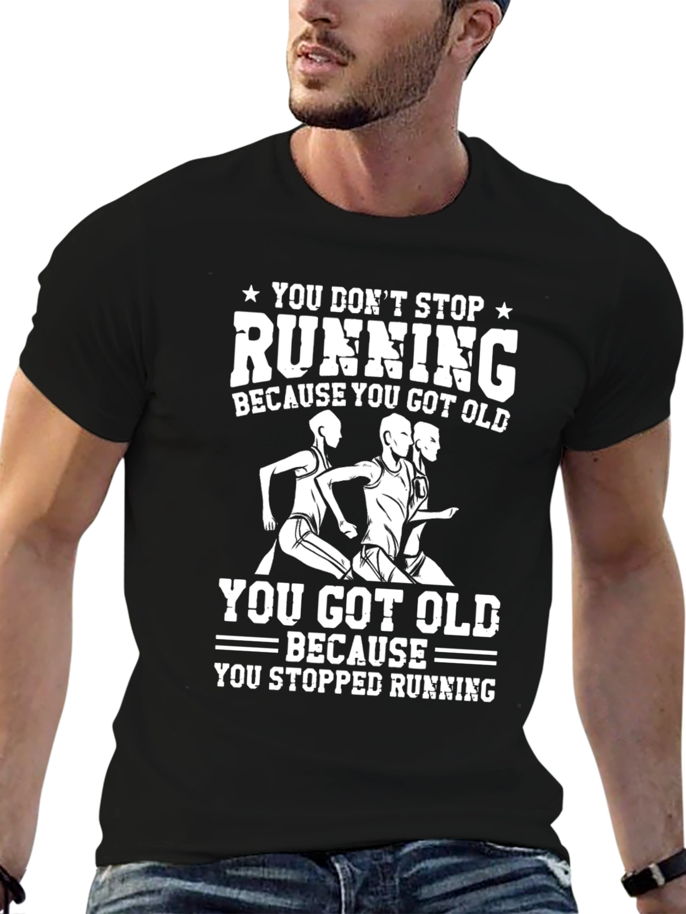 Running T-Shirt: Dont Stop Running