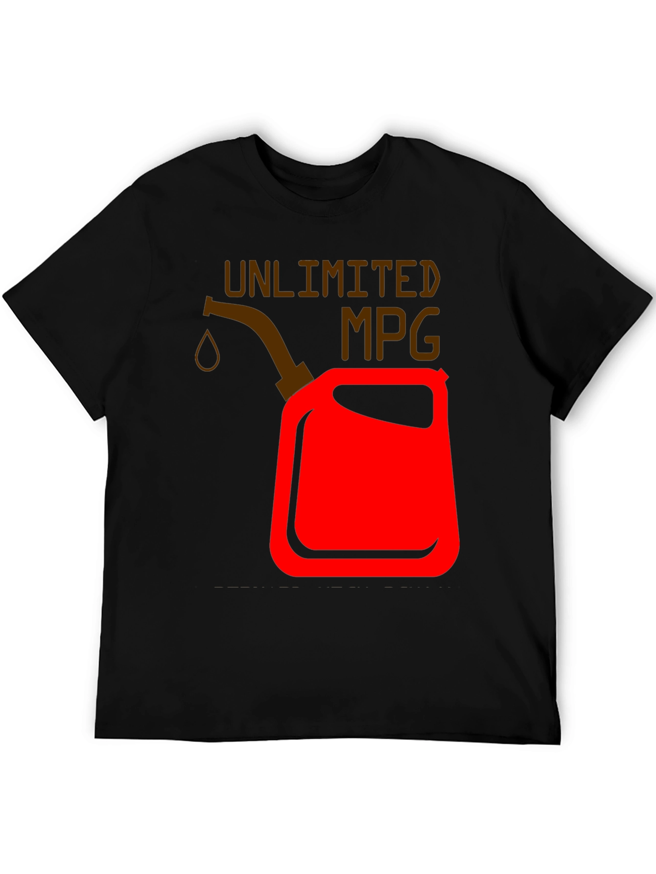 Unlimited MPG Graphic Tee - Black