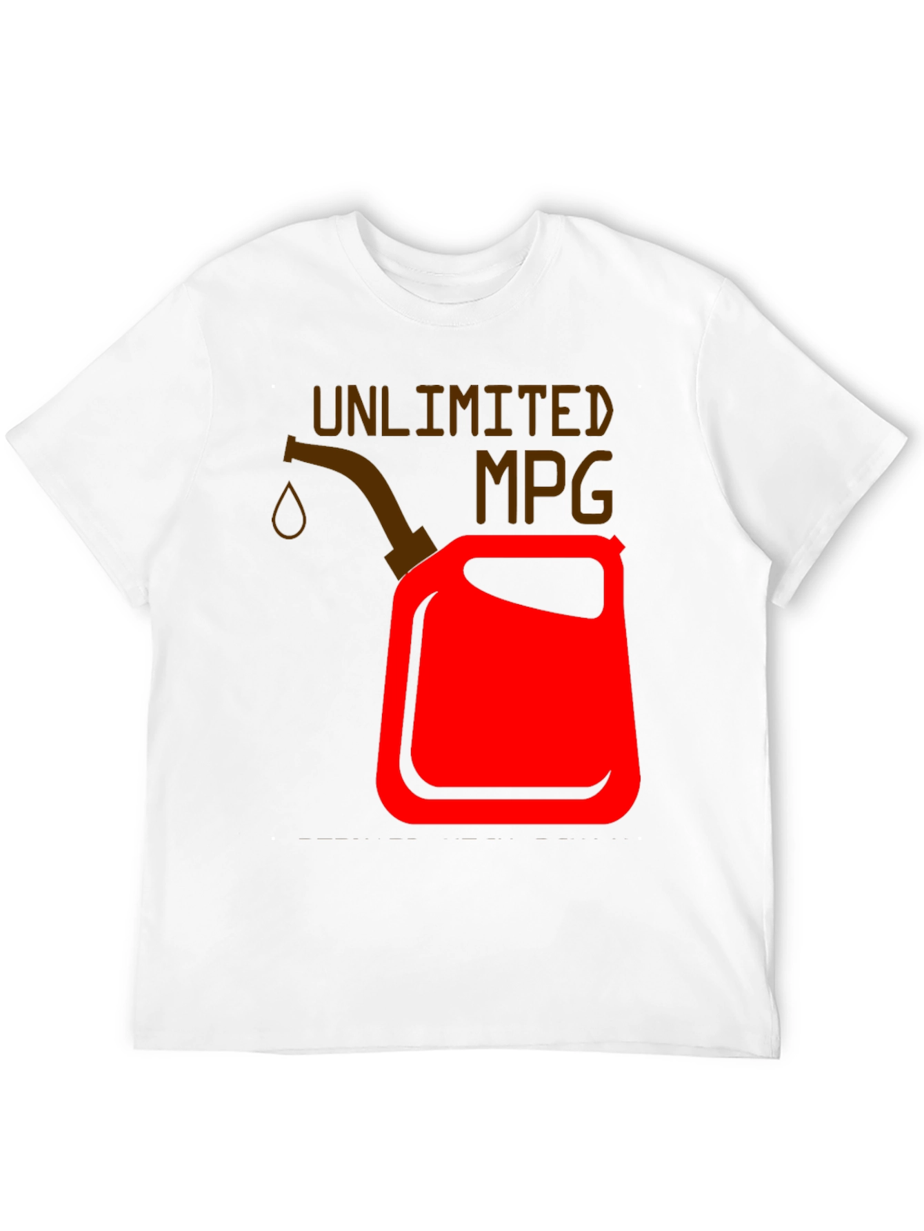 Unlimited MPG Graphic Tee - Black