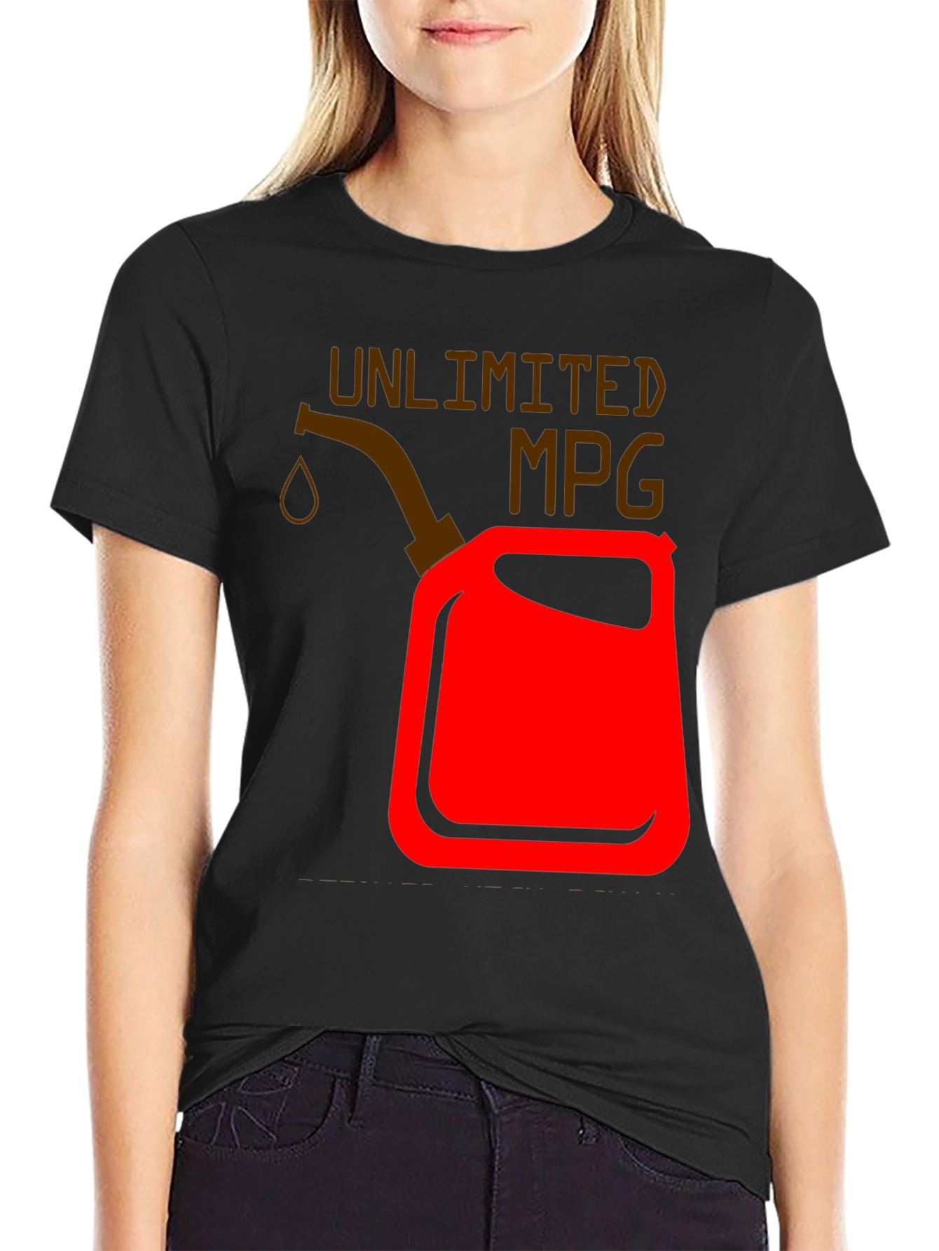 Unlimited MPG Graphic Tee - Black