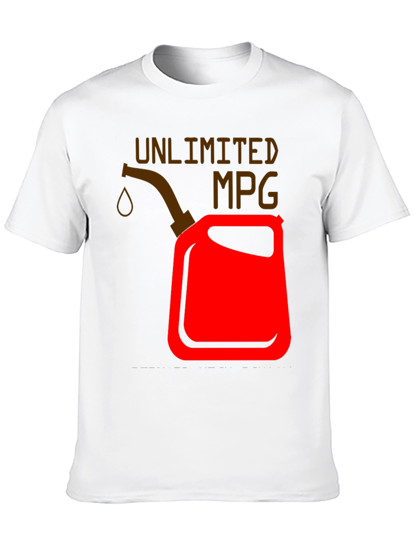 Unlimited MPG Graphic Tee - Black