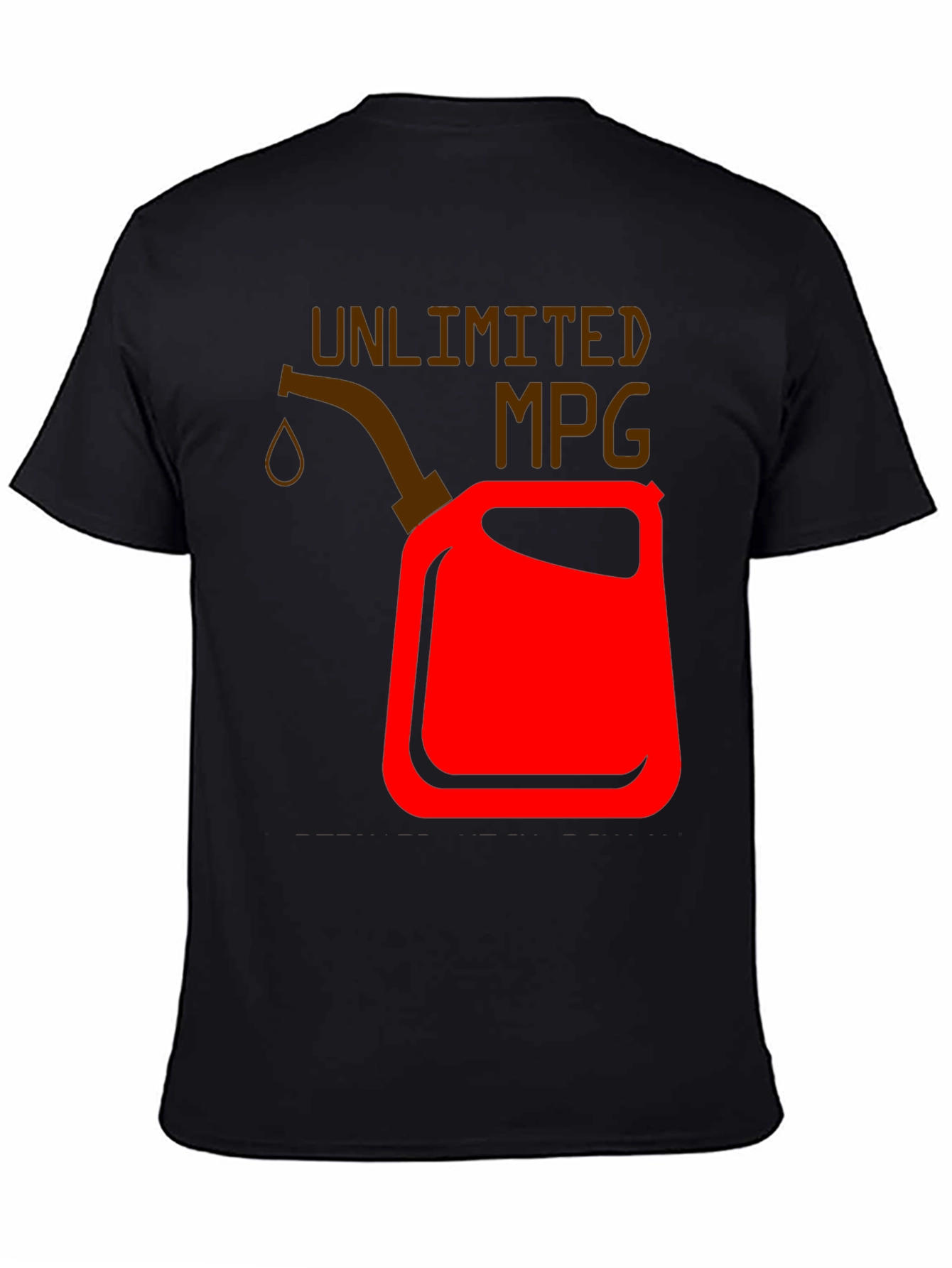 Unlimited MPG Graphic Tee - Black