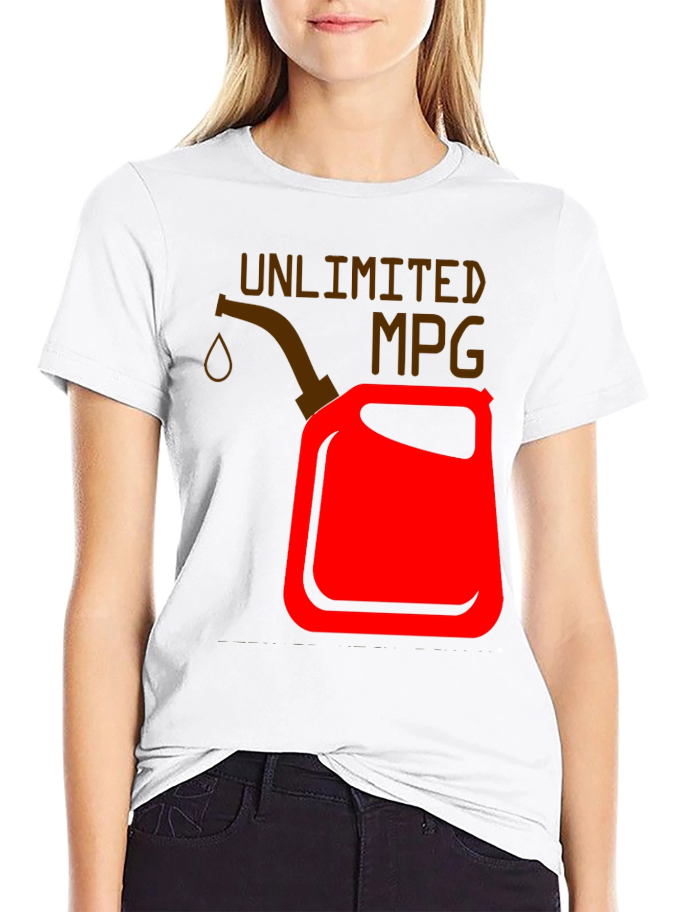 Unlimited MPG Graphic Tee - Black