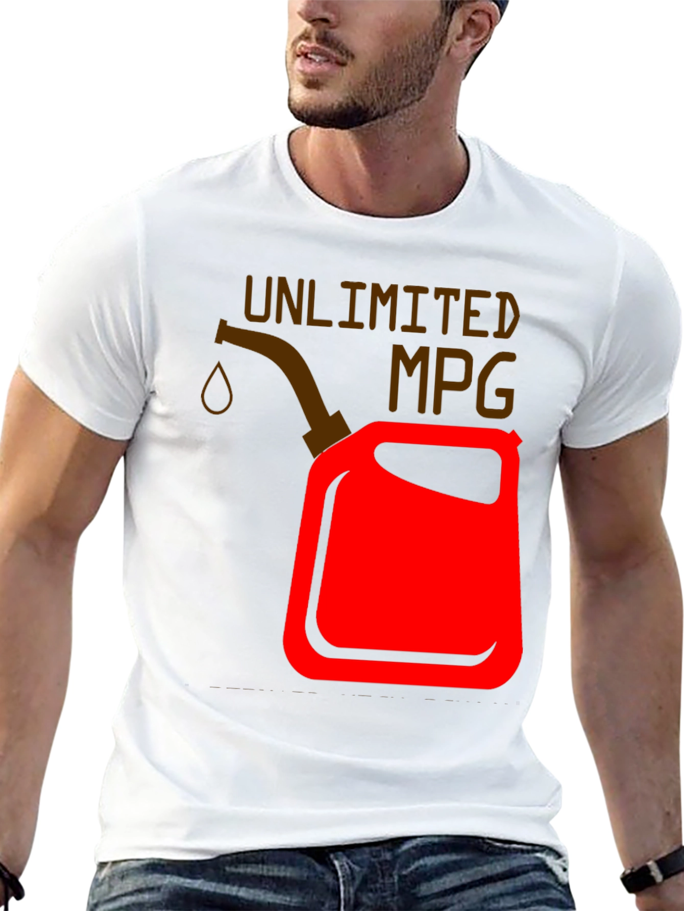 Unlimited MPG Graphic Tee - Black
