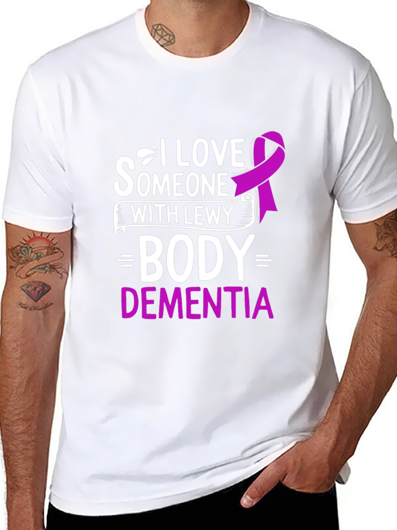 Lewy Body Dementia Awareness T-Shirt