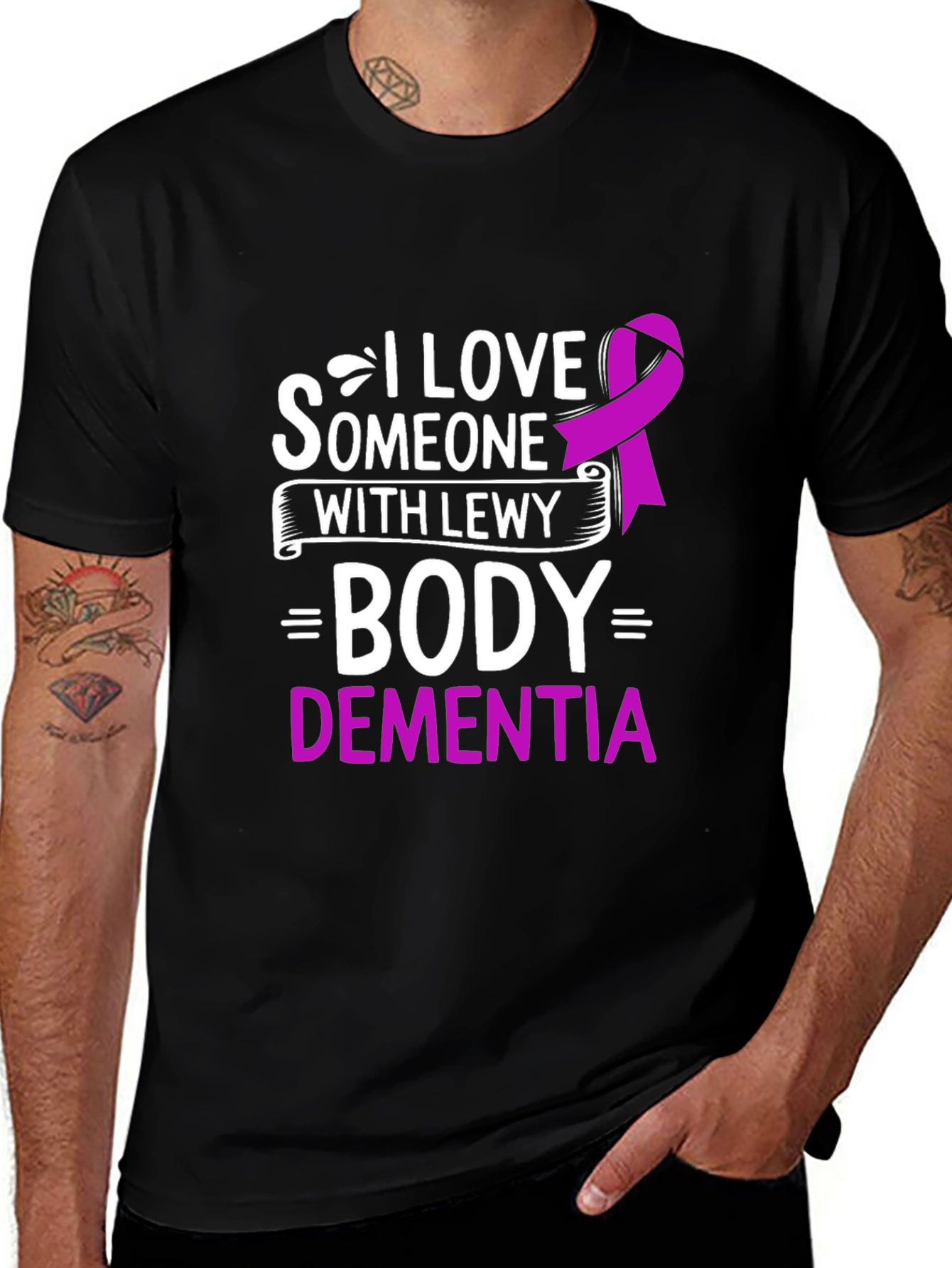 Lewy Body Dementia Awareness T-Shirt