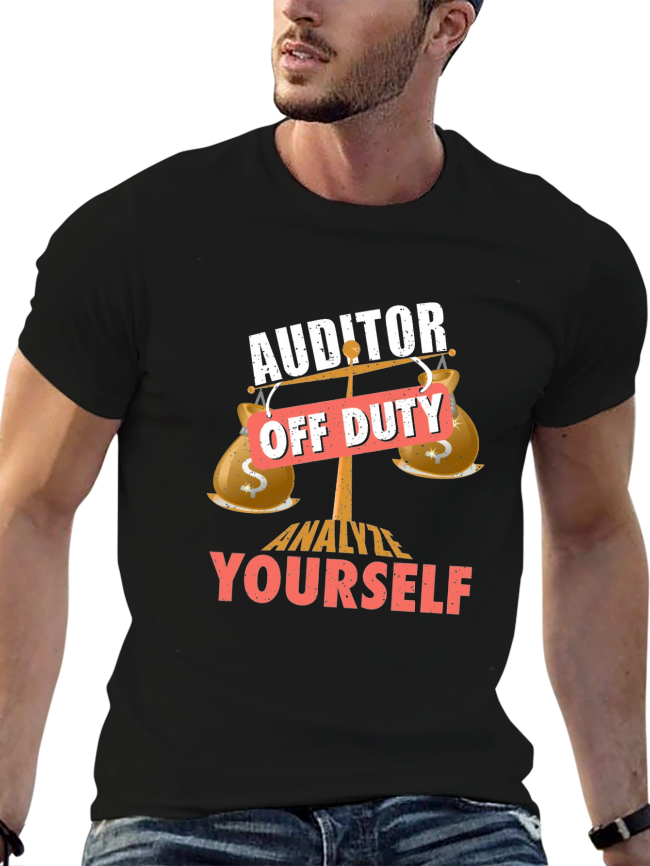 Auditor Off Duty Novelty T-Shirt