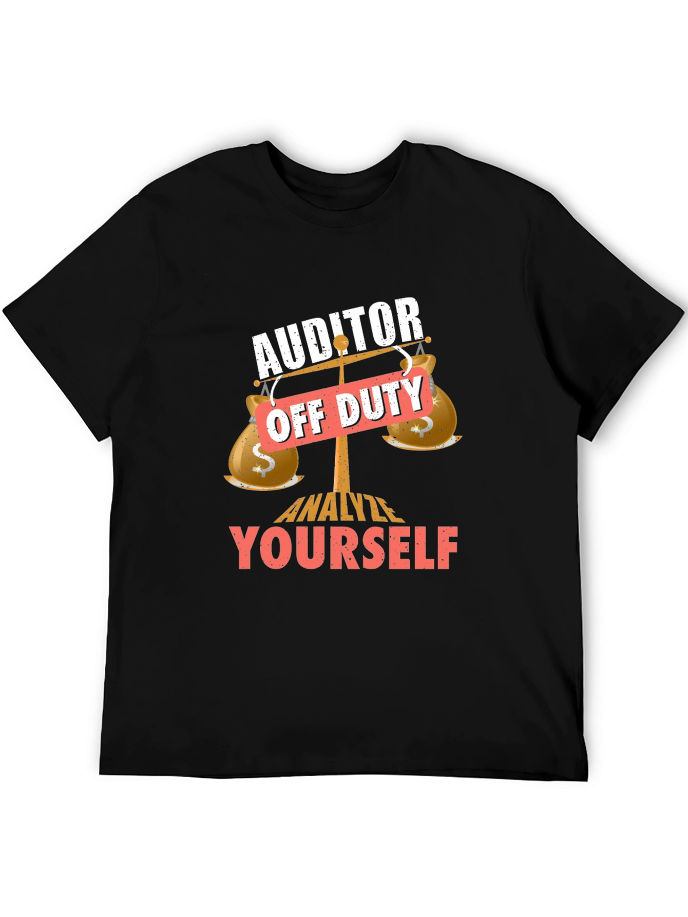 Auditor Off Duty Novelty T-Shirt