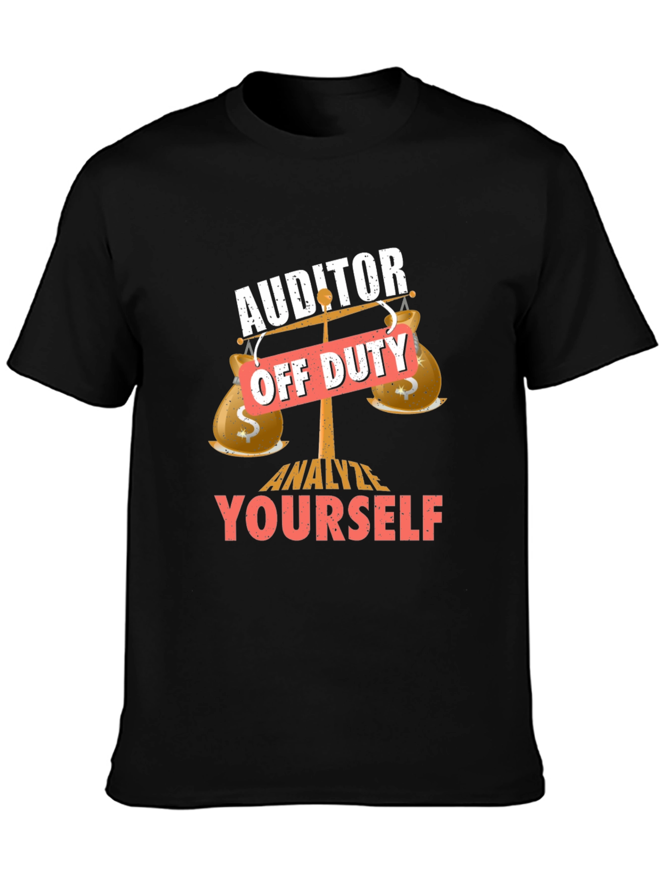 Auditor Off Duty Novelty T-Shirt