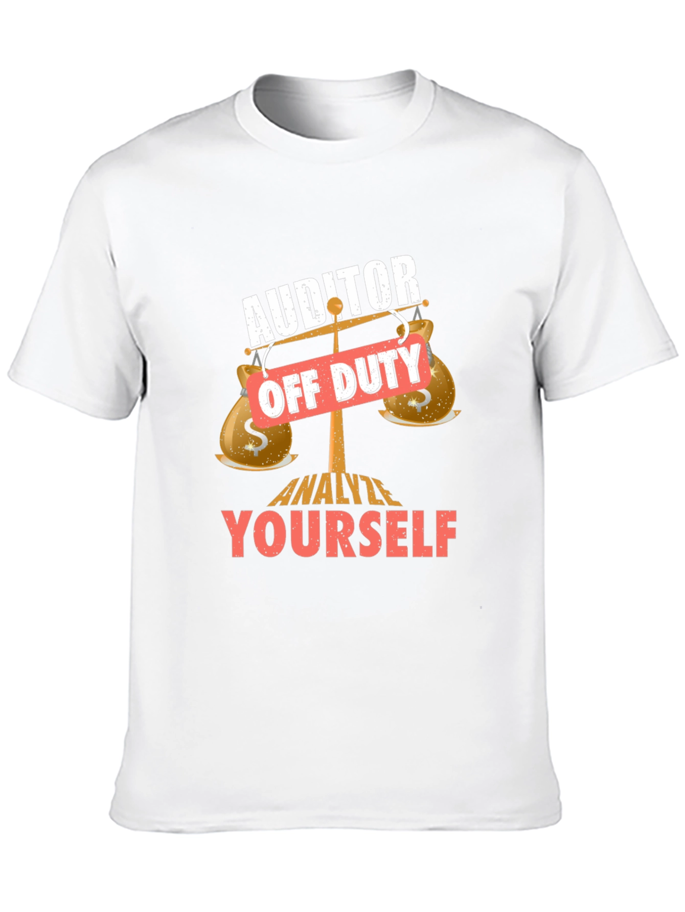 Auditor Off Duty Novelty T-Shirt