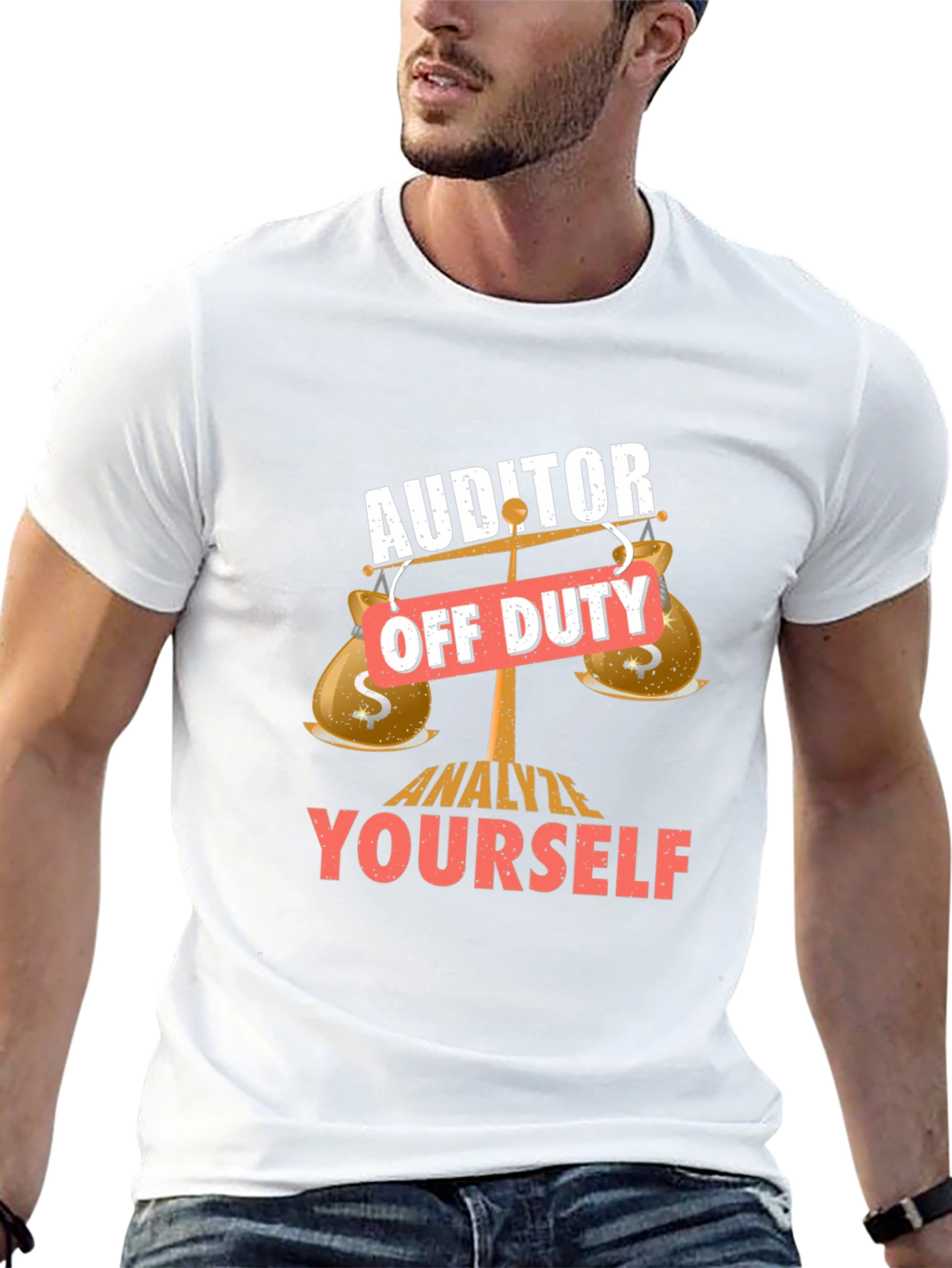 Auditor Off Duty Novelty T-Shirt