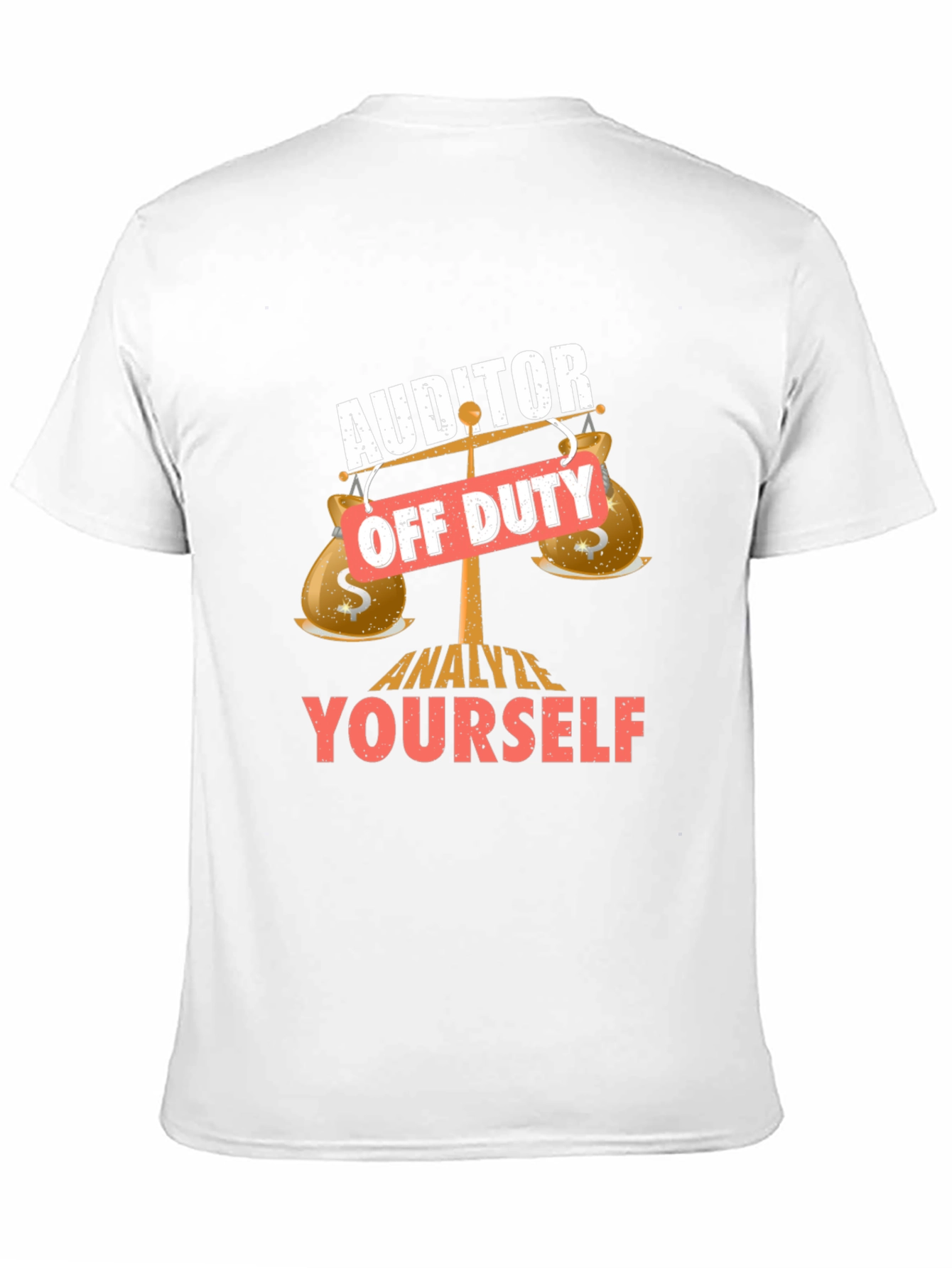 Auditor Off Duty Novelty T-Shirt