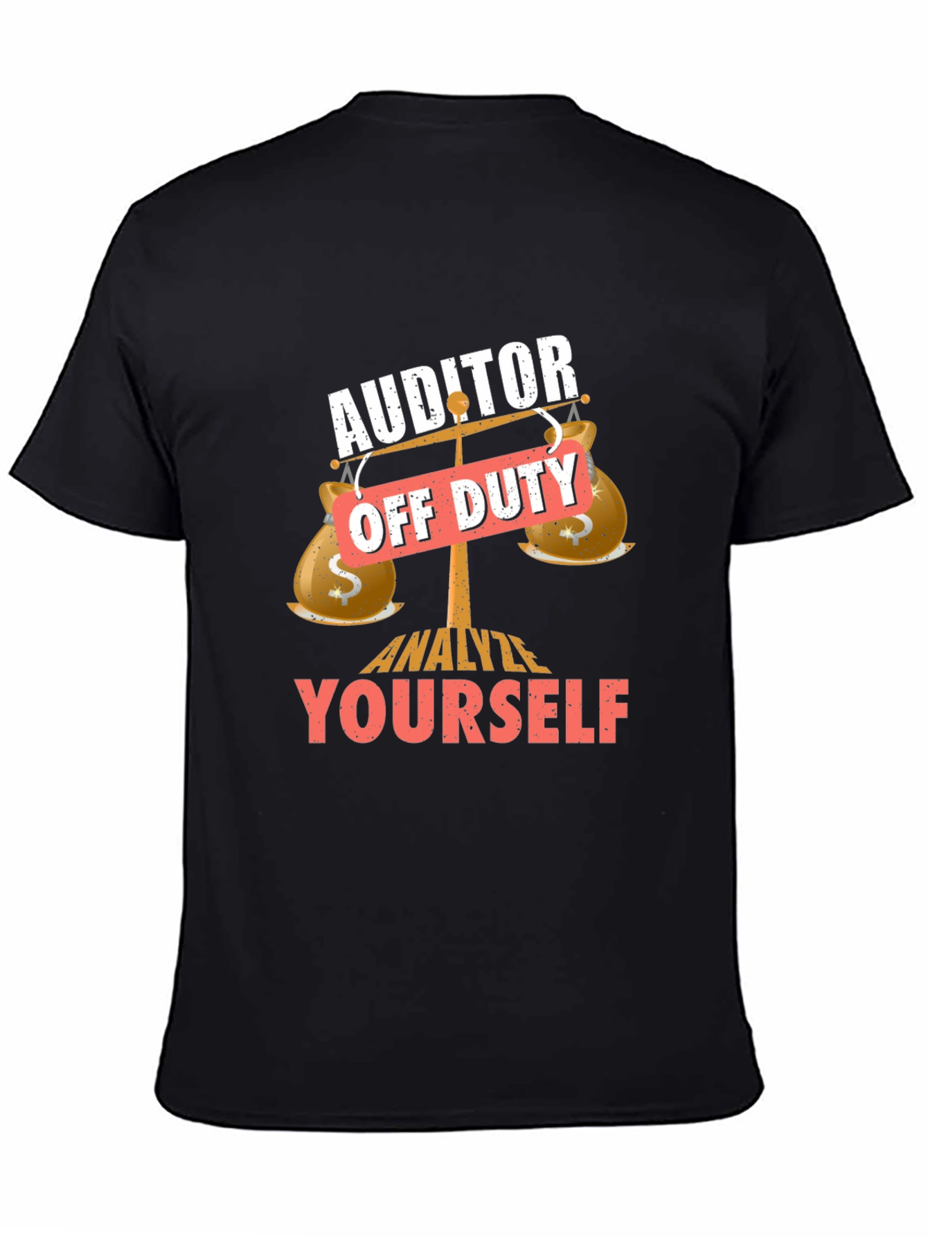 Auditor Off Duty Novelty T-Shirt