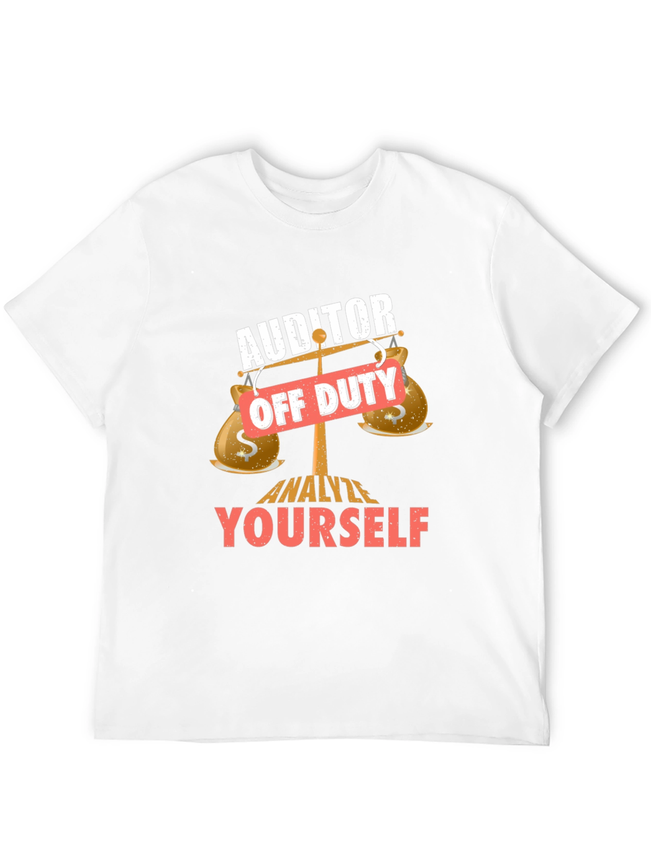 Auditor Off Duty Novelty T-Shirt