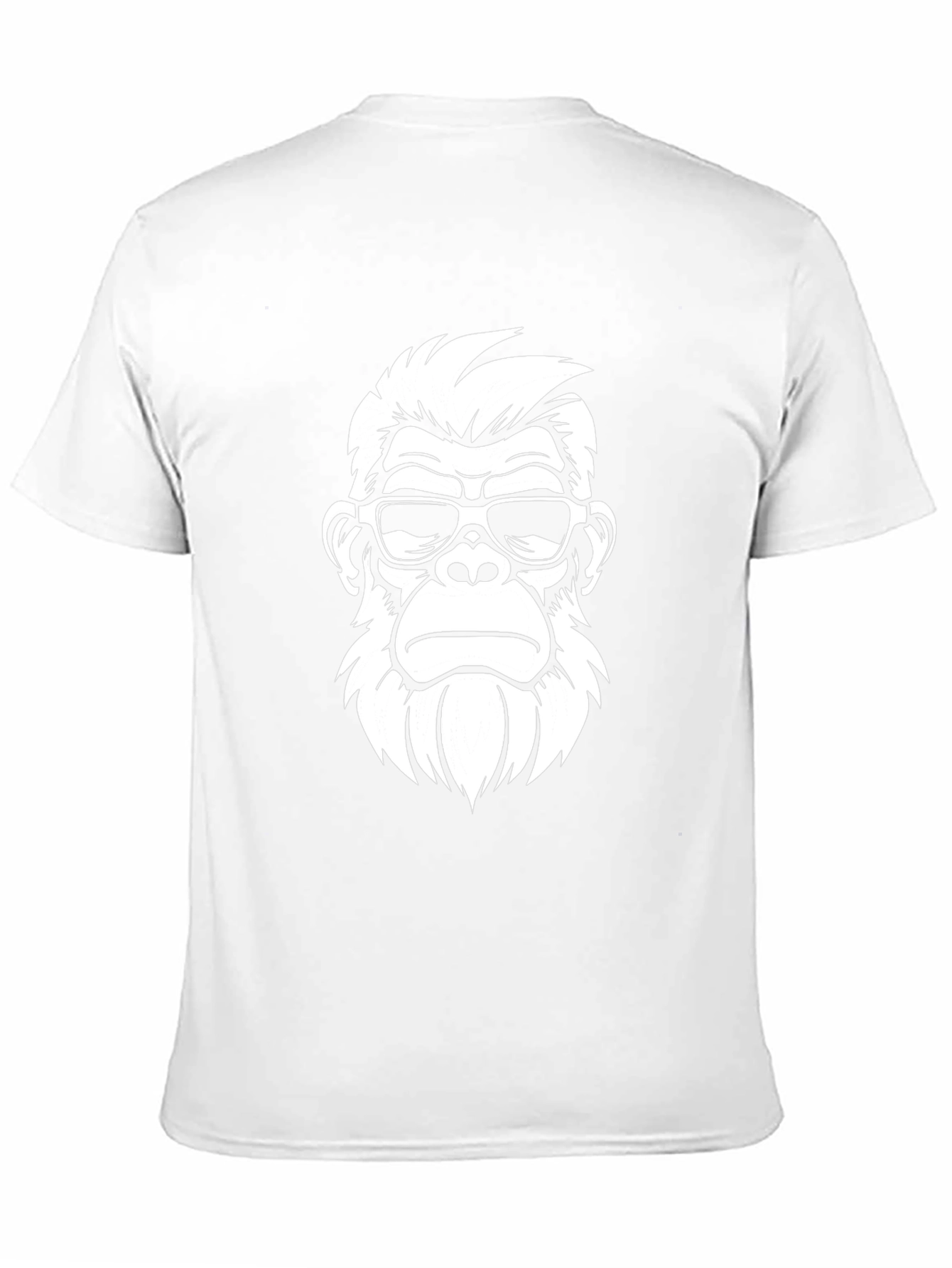 Cool Ape Graphic Tee - Black Cotton T-Shirt