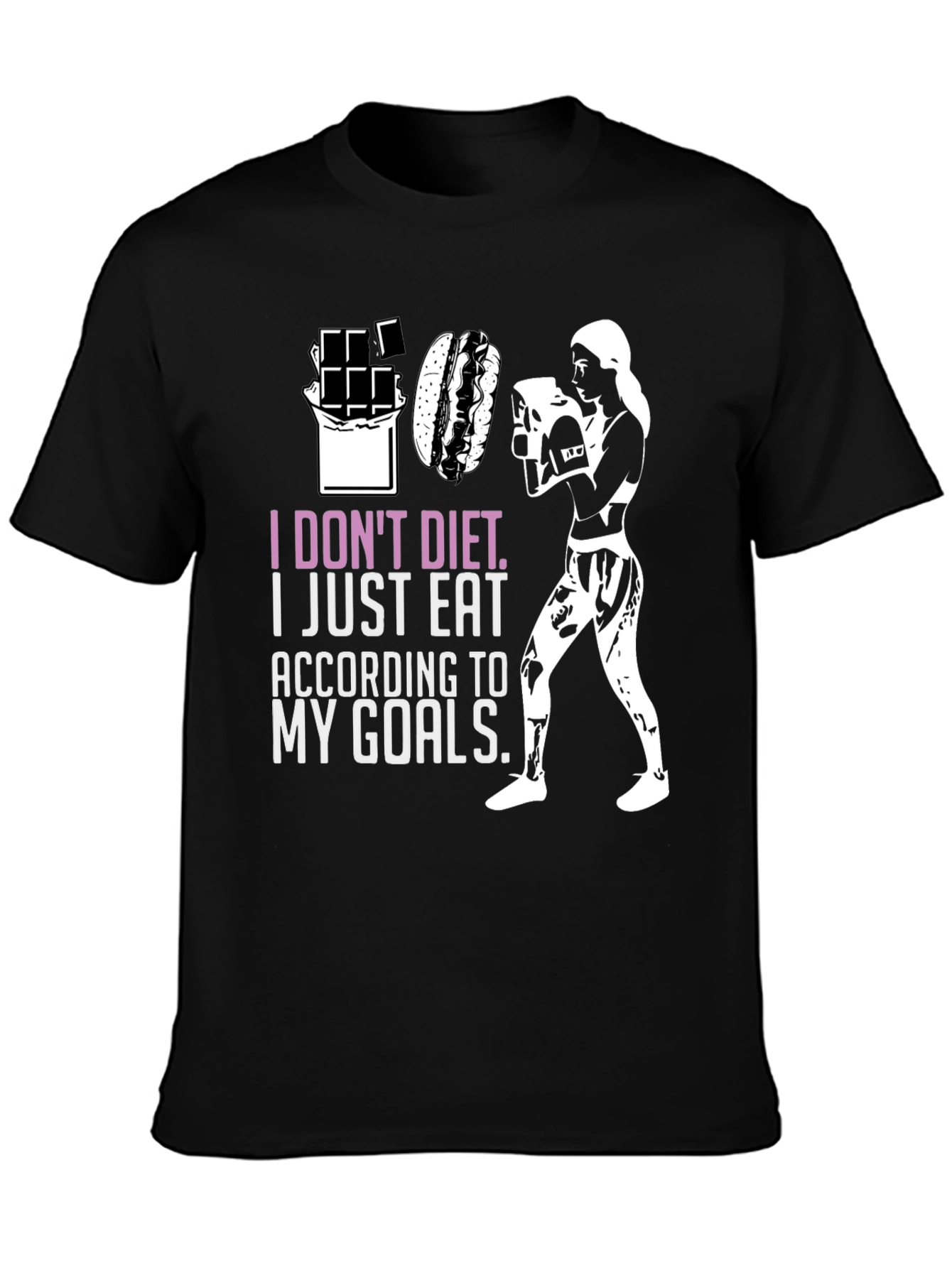 Eat According to My Goals T-Shirt