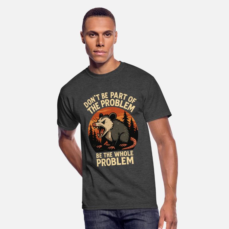 Aggressive Ferret Wilderness Scene