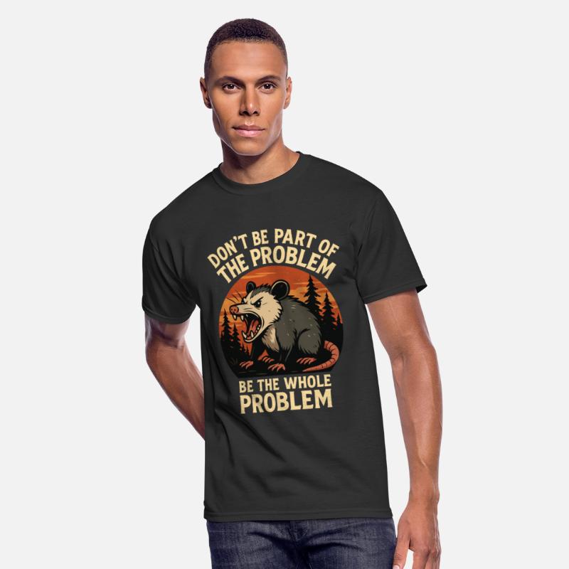 Aggressive Ferret Wilderness Scene